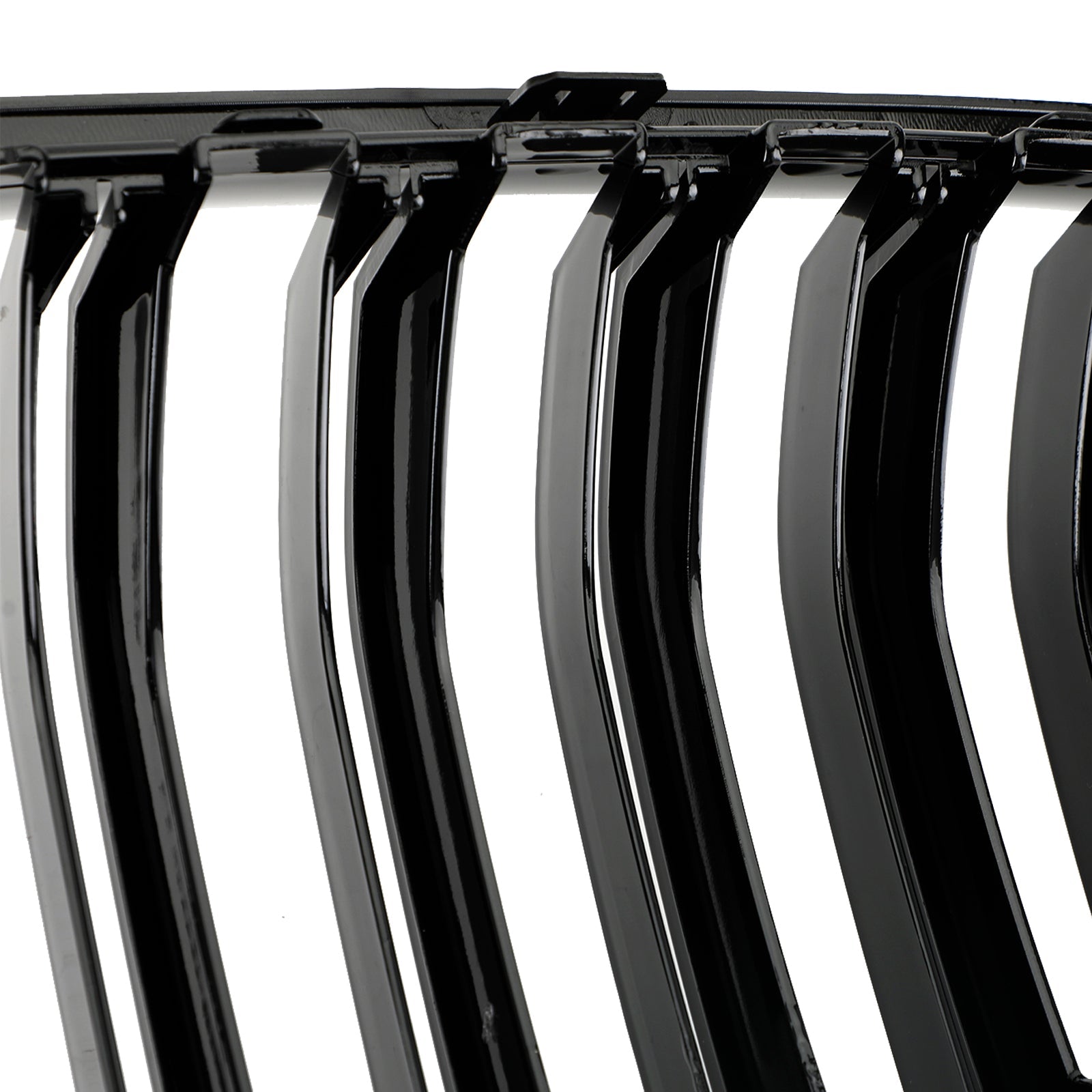 BMW X3 F25 2011-2014 Linha dupla brilho preto grade de rim dianteiro dianteiro grade