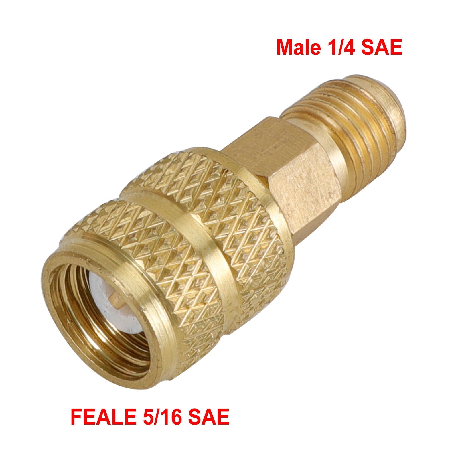 1/4 SAE à 5/16 SAE R410A Adaptateur Adaptateur Adaptateur Adaptateur Modèle
