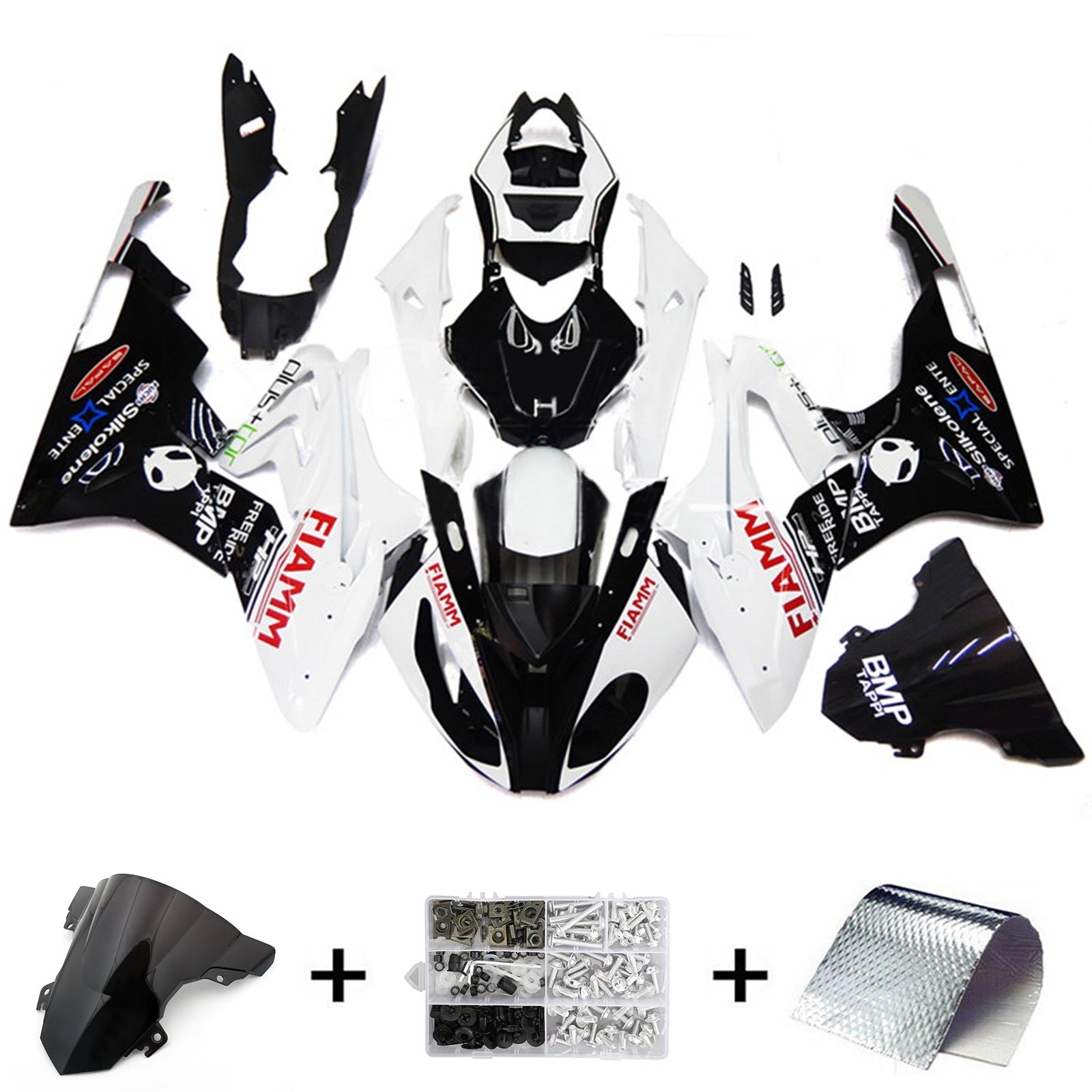 2015-2016 BMW S1000RR Fairing Kit Bodywork Plastic ABS