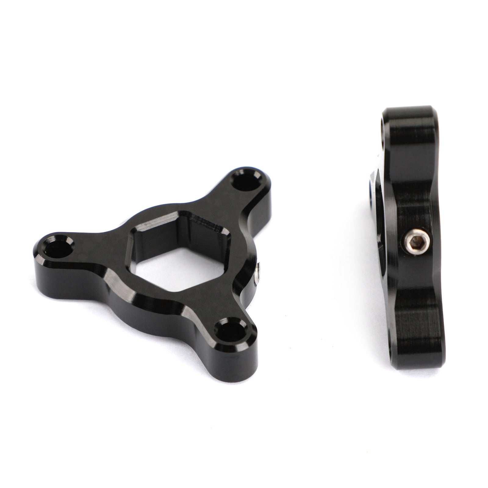 Vork Pre Adjusters Zwart 14MM Fit voor Kawasaki Ninja ZX6R ZX10R ZZR1400 Z800 Generiek