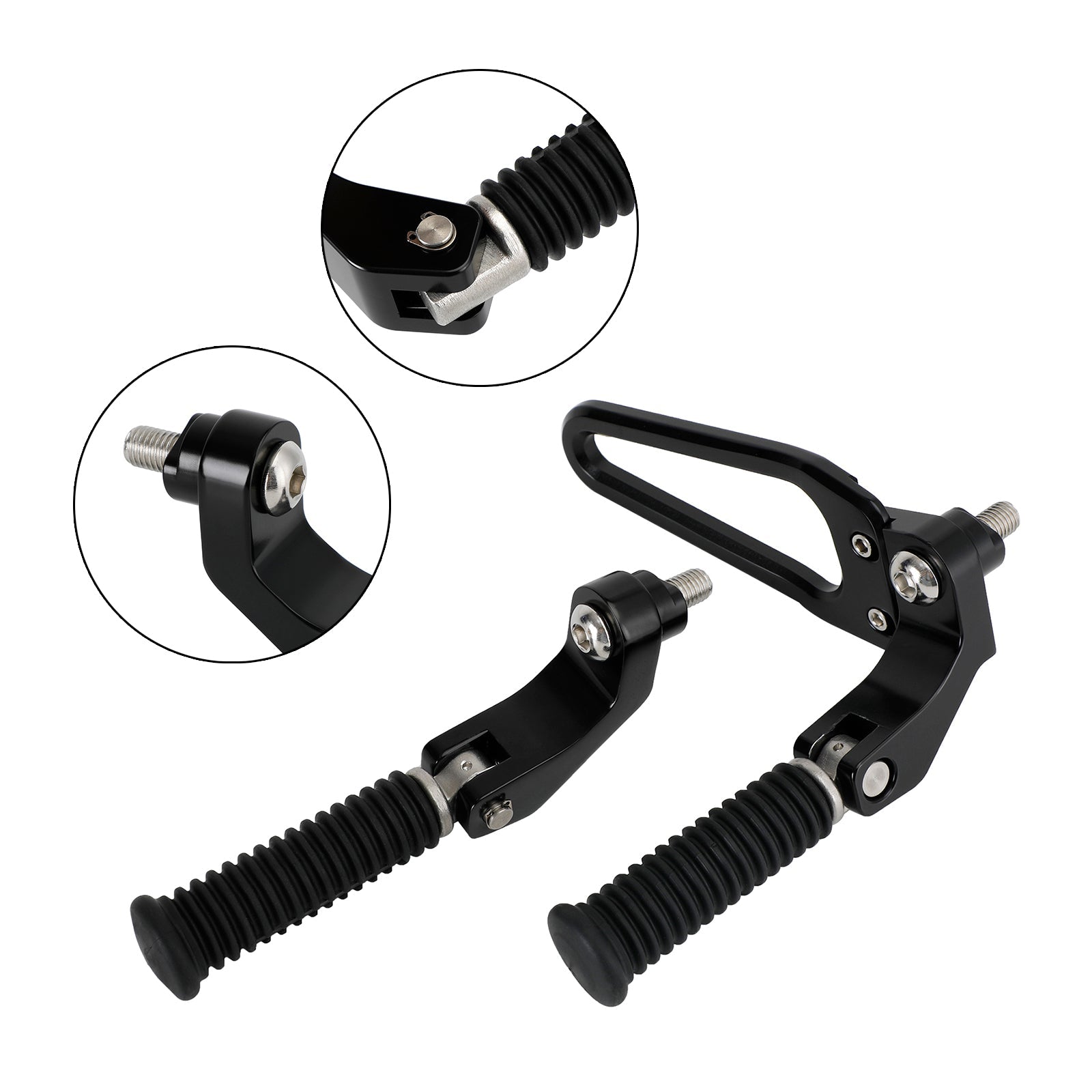 BMW R18 2020-2022 Kit de montaje de estriberas de pasajero con pedal de reposapiés trasero