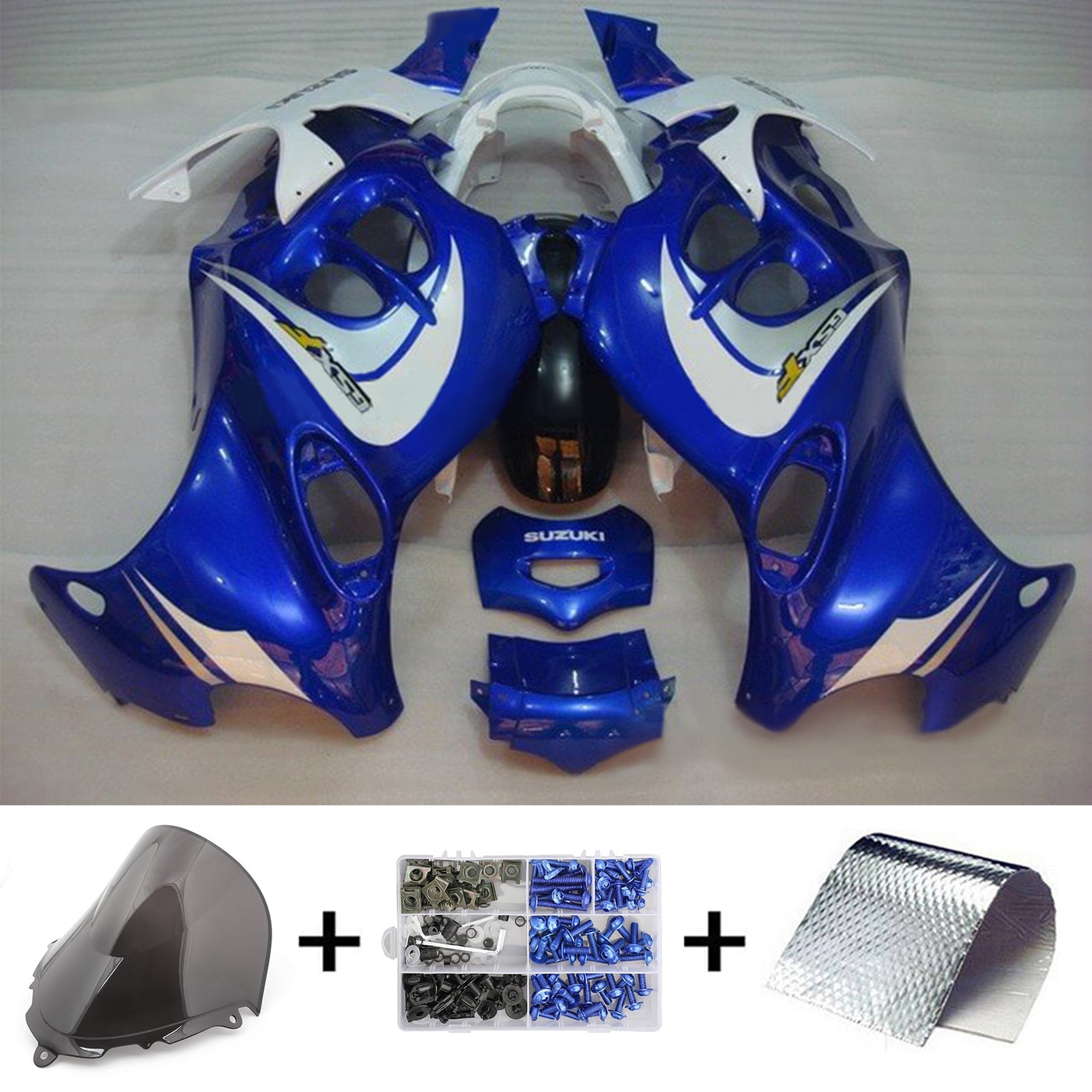 2005-2006 Suzuki Katana GSXF600 GSXF750 Amotopart injectiekuipset carrosserie #113