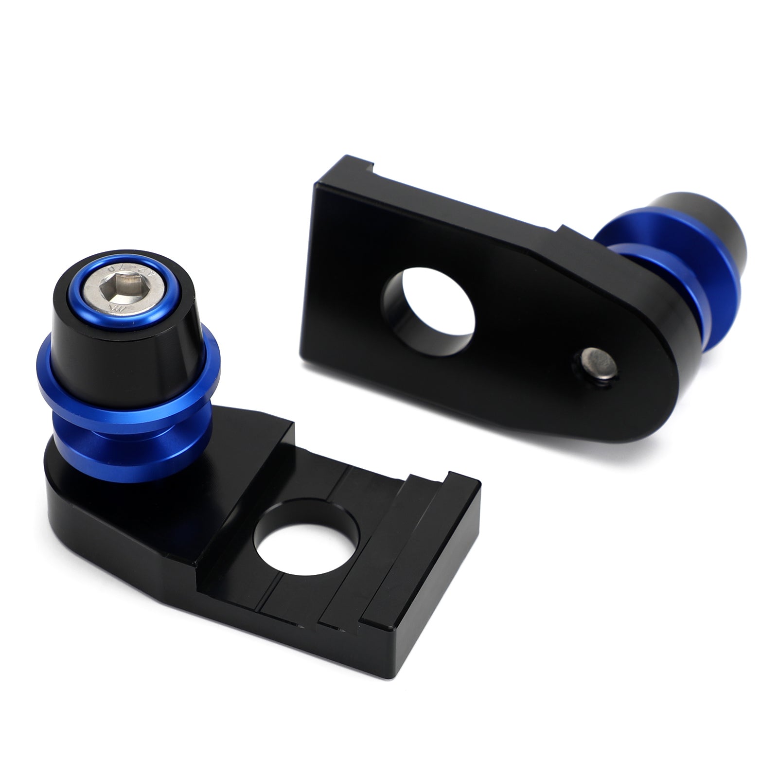 CNC Chain Adjuster Block With Stand Spool For YAMAHA TENERE 700/XTZ700 2019-2021