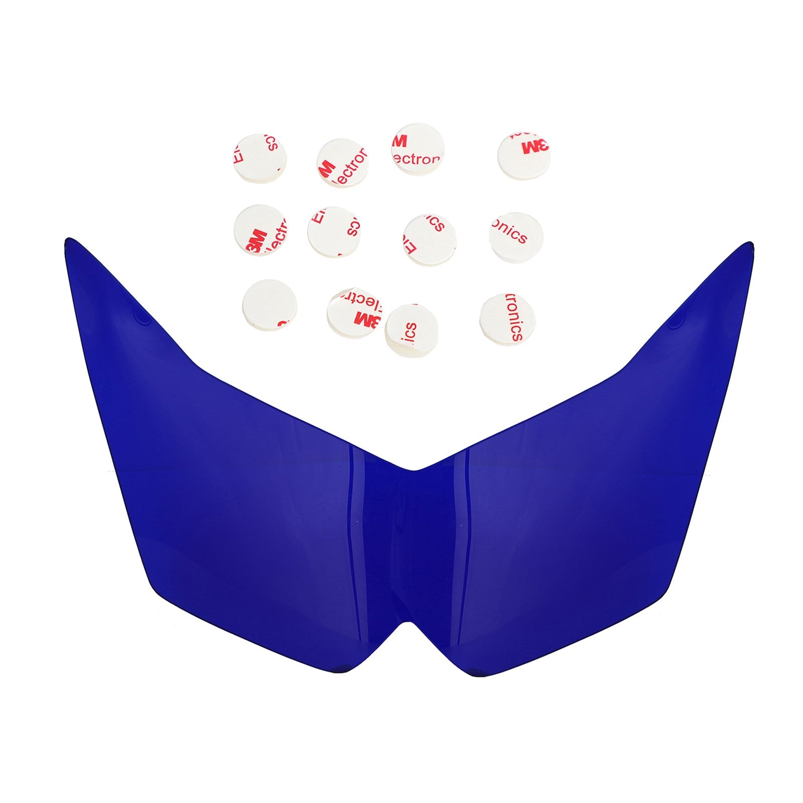 Cubierta de protección de lente de faro delantero para Kawasaki Ninja Z1000 07-09 azul genérico