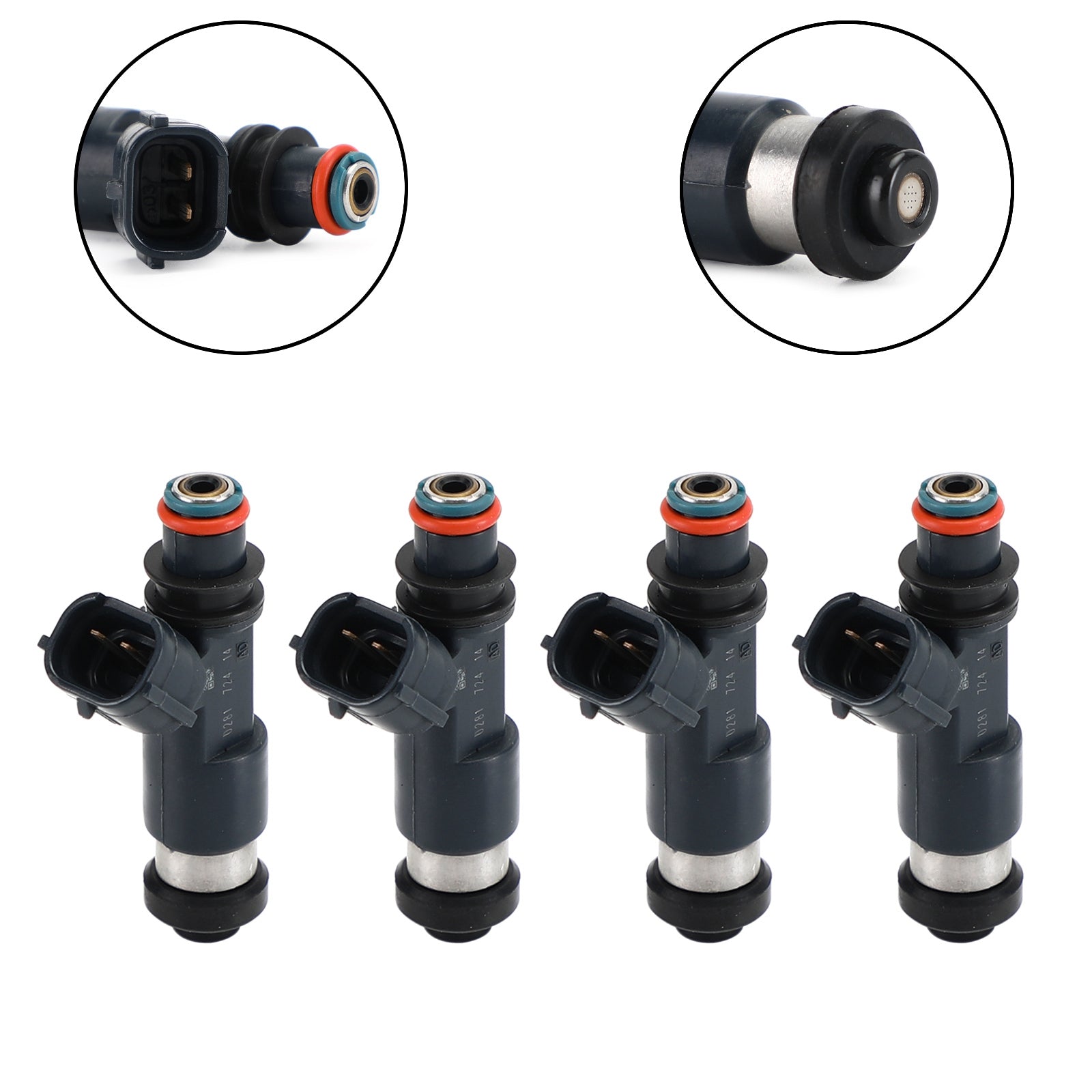 4 Stuks Brandstof Injectoren 195500-0281 Fit Mitsubishi Galant Eclipse 2.4L 2004-2012