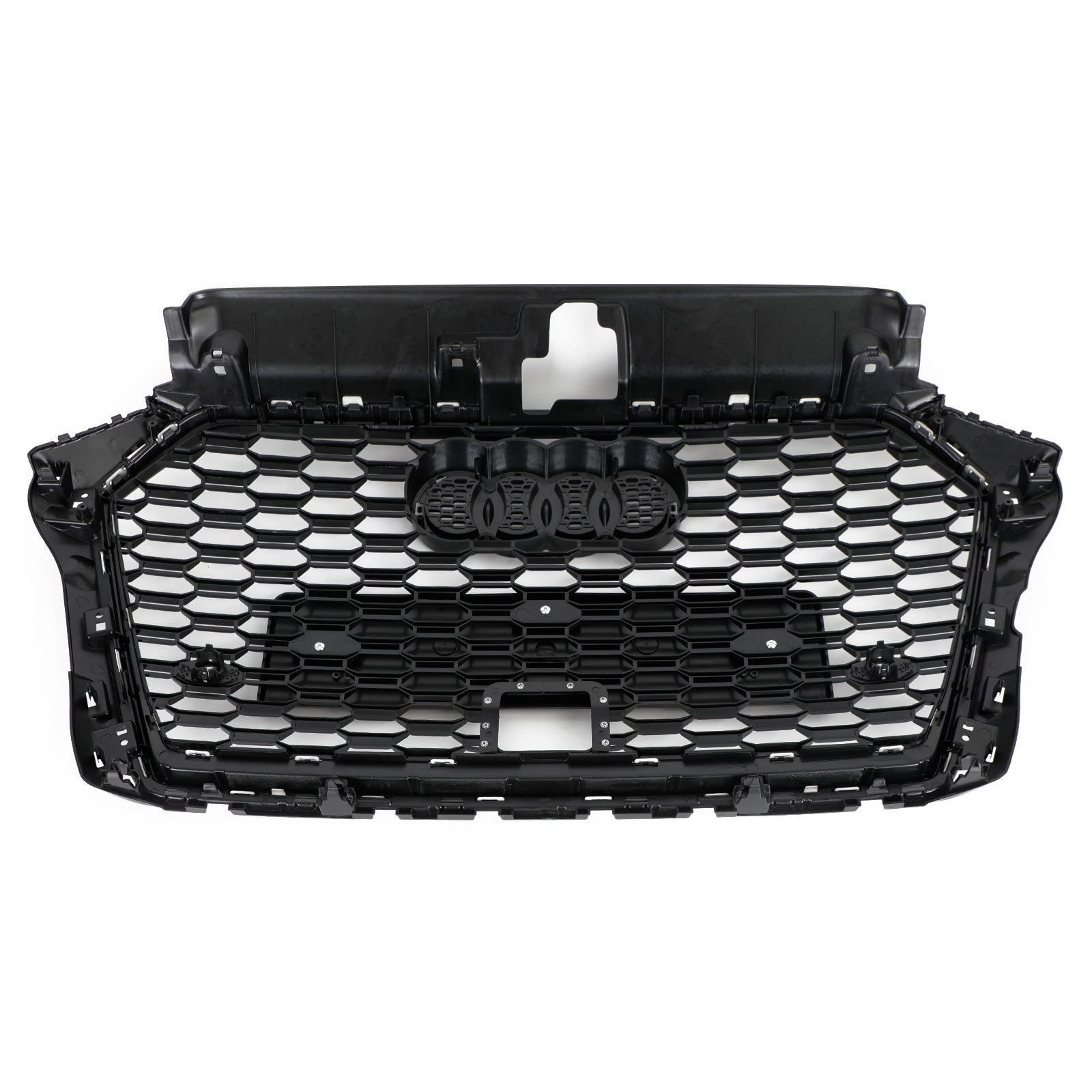 Audi A3 S3 2017-2019 con parrilla delantera en negro brillante: mejor refrigeración y estilo