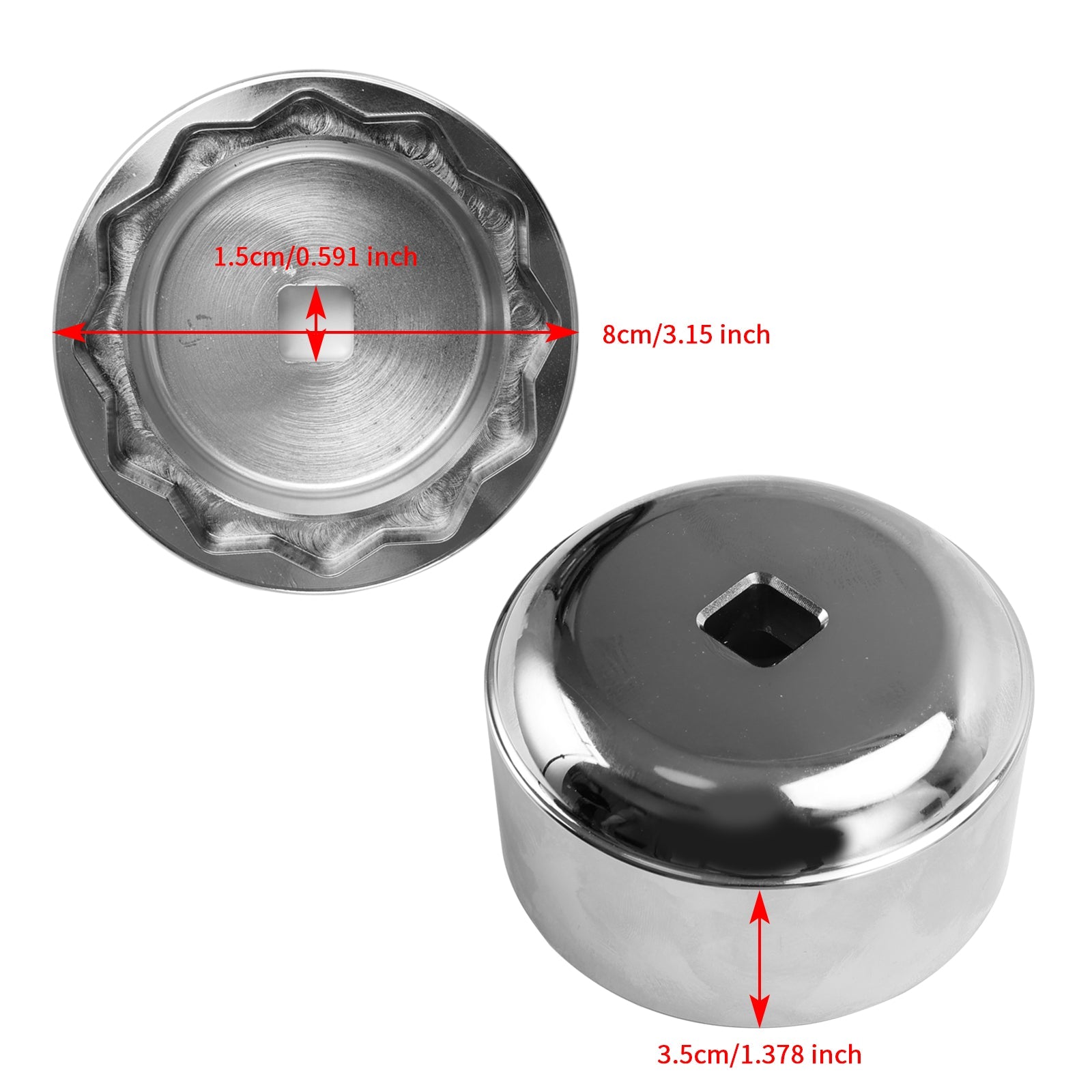 Can-Am Ryker 600 900 Rally wielmoer verwijderdop 529036457