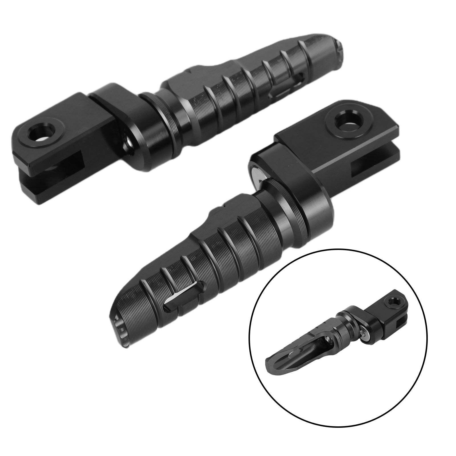 Front Footrests Foot Peg för Aprilia RSV4 Factory 2009-2022 Tuono 660 2021-2022 Generisk