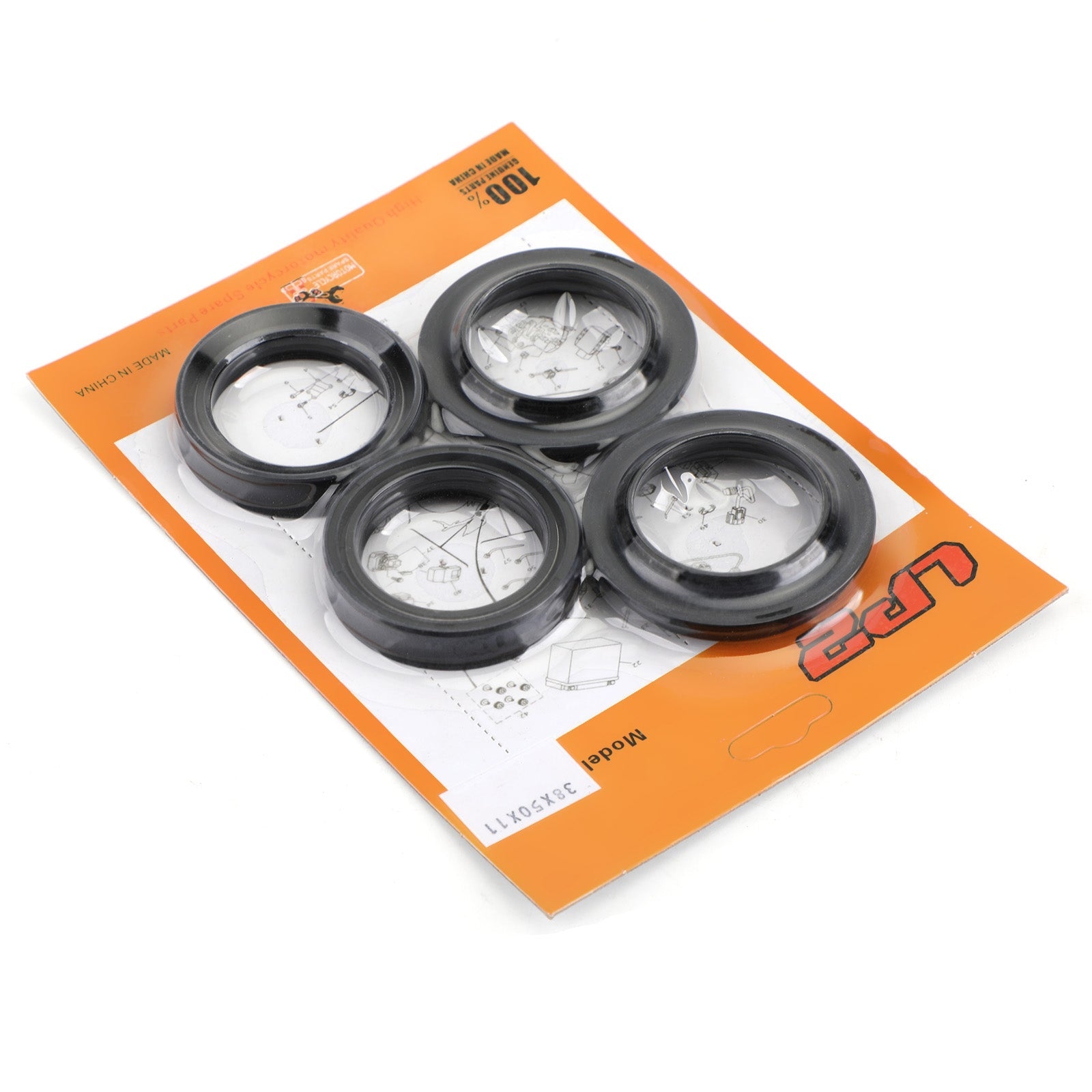 Sceau de joint de fourche avant Set Oil Dust pour Honda CR125R 1981 1982 1983 XR250R 1984 1985 Générique