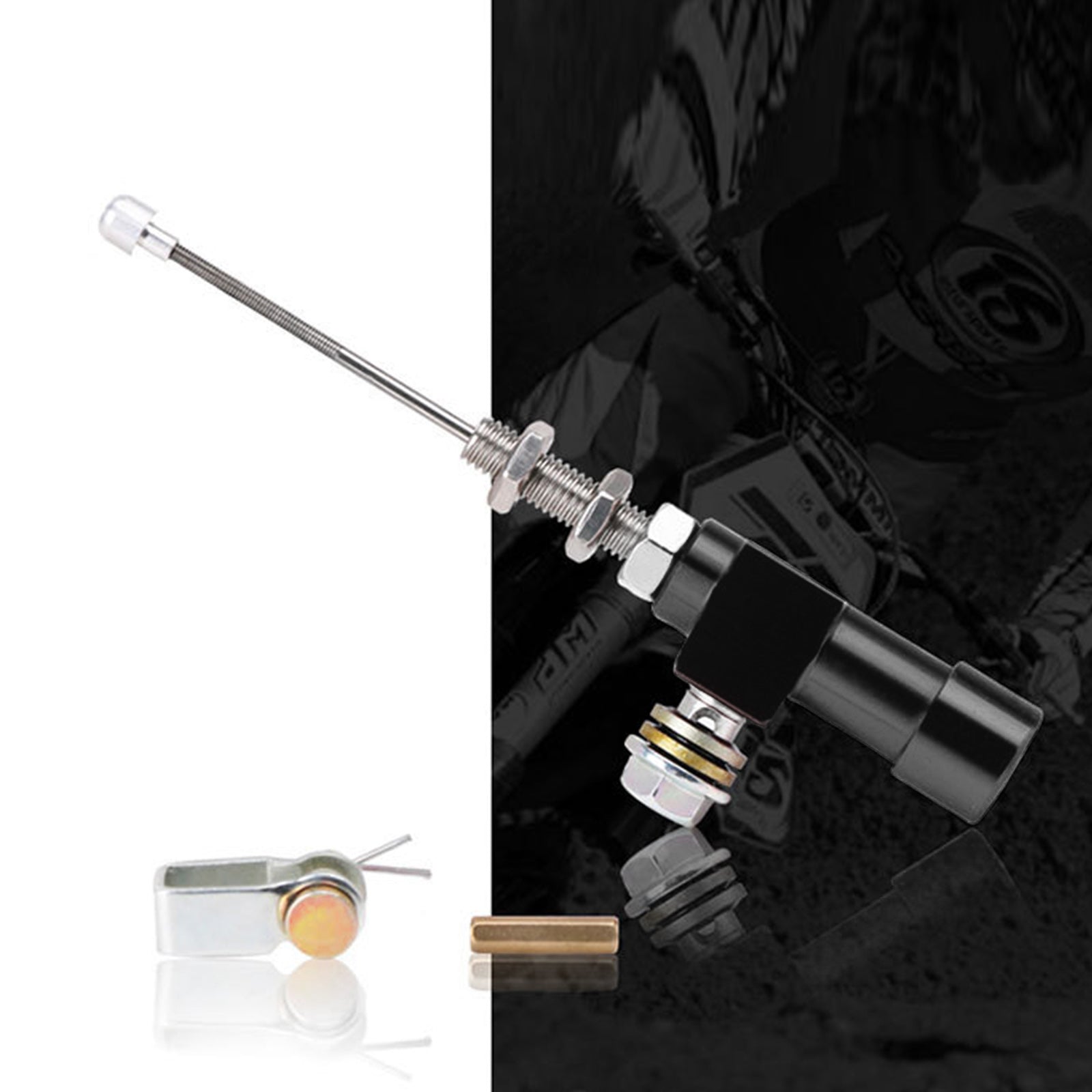 Universal Hydraulic Clutch Master Cylinder Rod Brake Pump M10x1.25mm