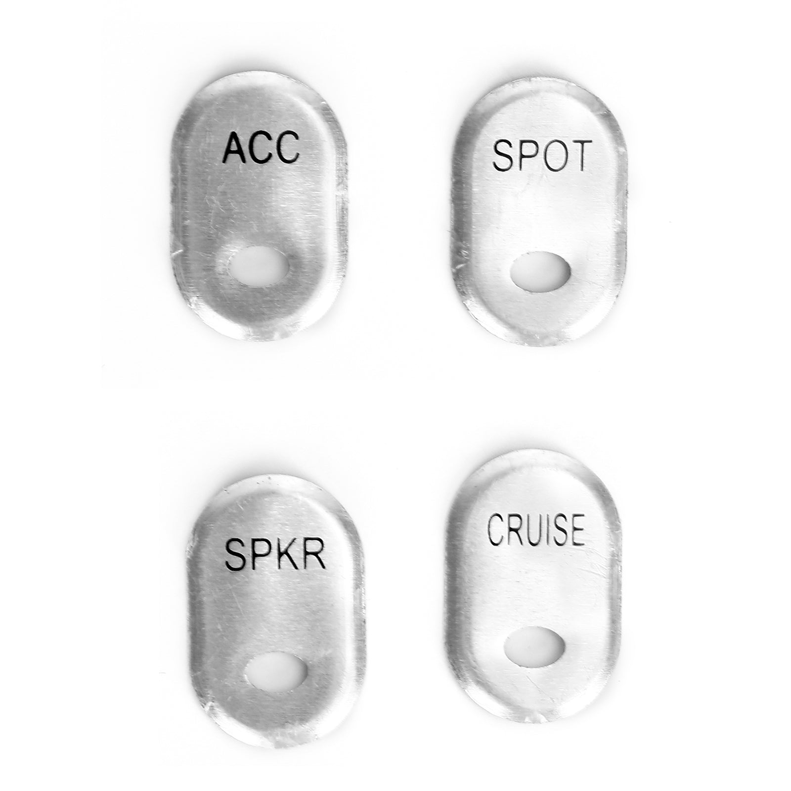 Areyourshop – couvercle de bouton de commutation de commande manuelle, 4 pièces, adapté pour Flhtk Flhtcu Se Tg Fltr U Se