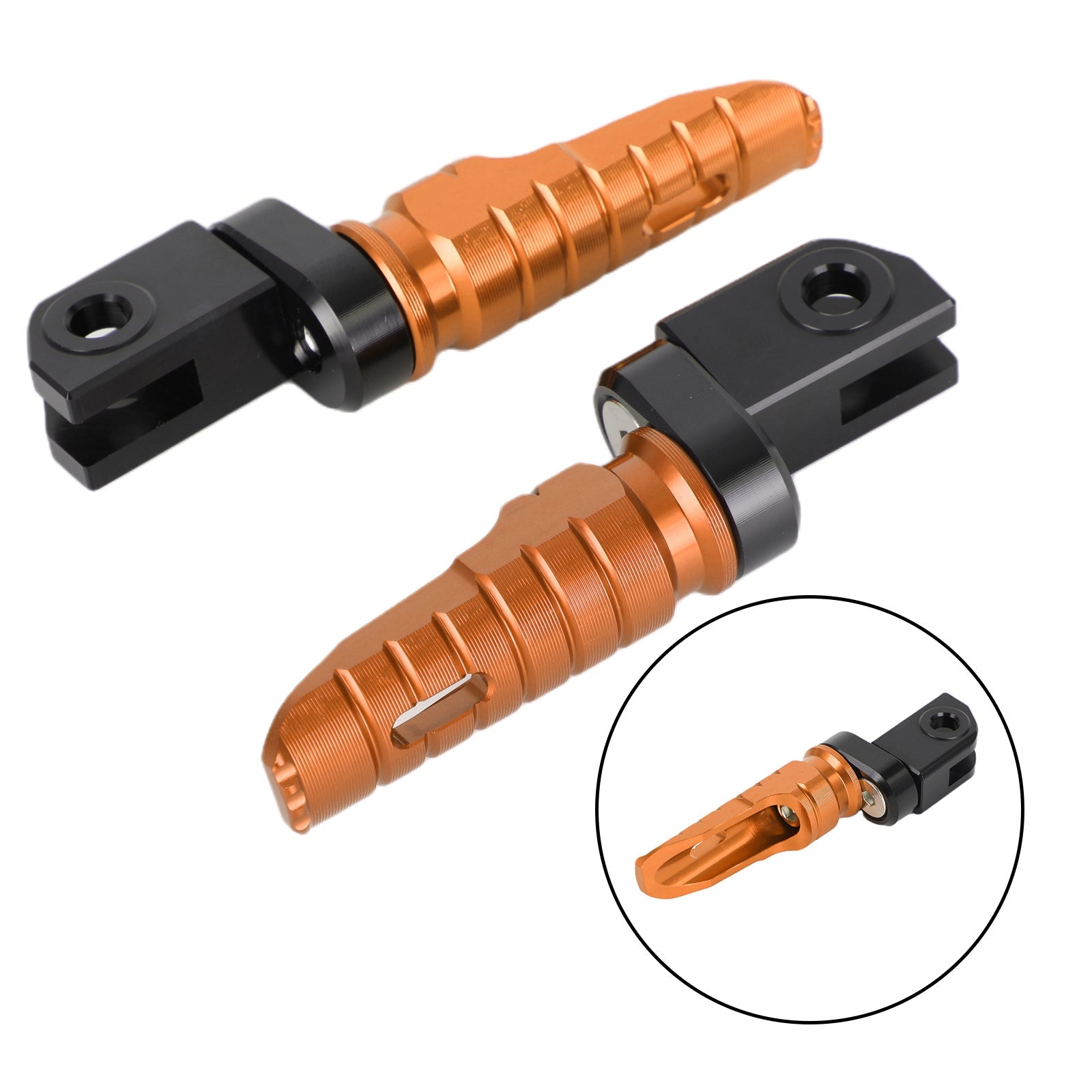 Reposapiés delanteros para Aprilia RSV4 Factory 2009-2022 Tuono 660 2021-2022 Genérico