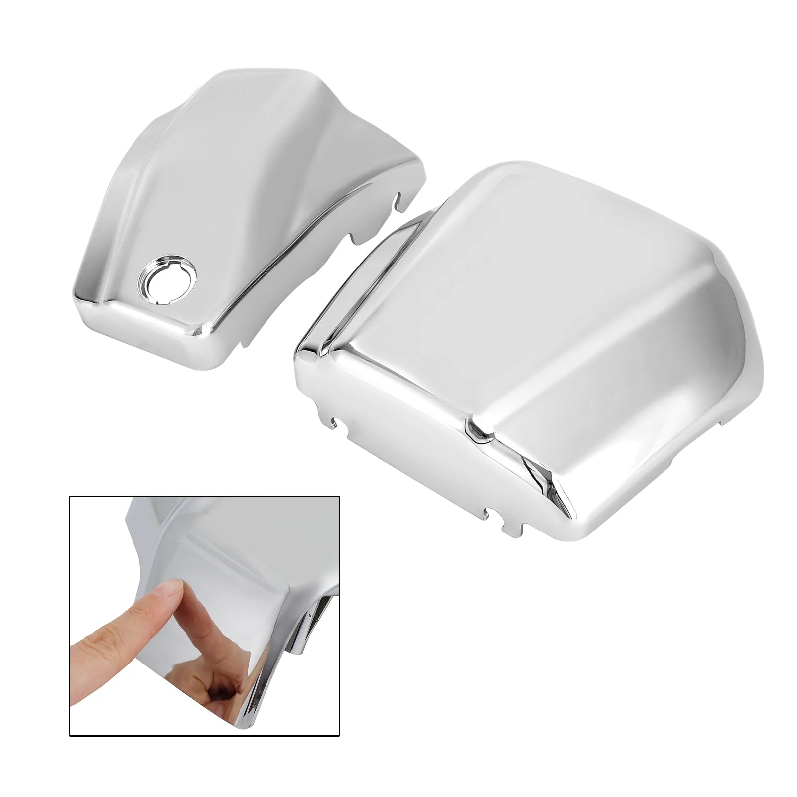 Yamaha V-Star 1100 XVS1100 1999-2011 Tampa lateral da bateria