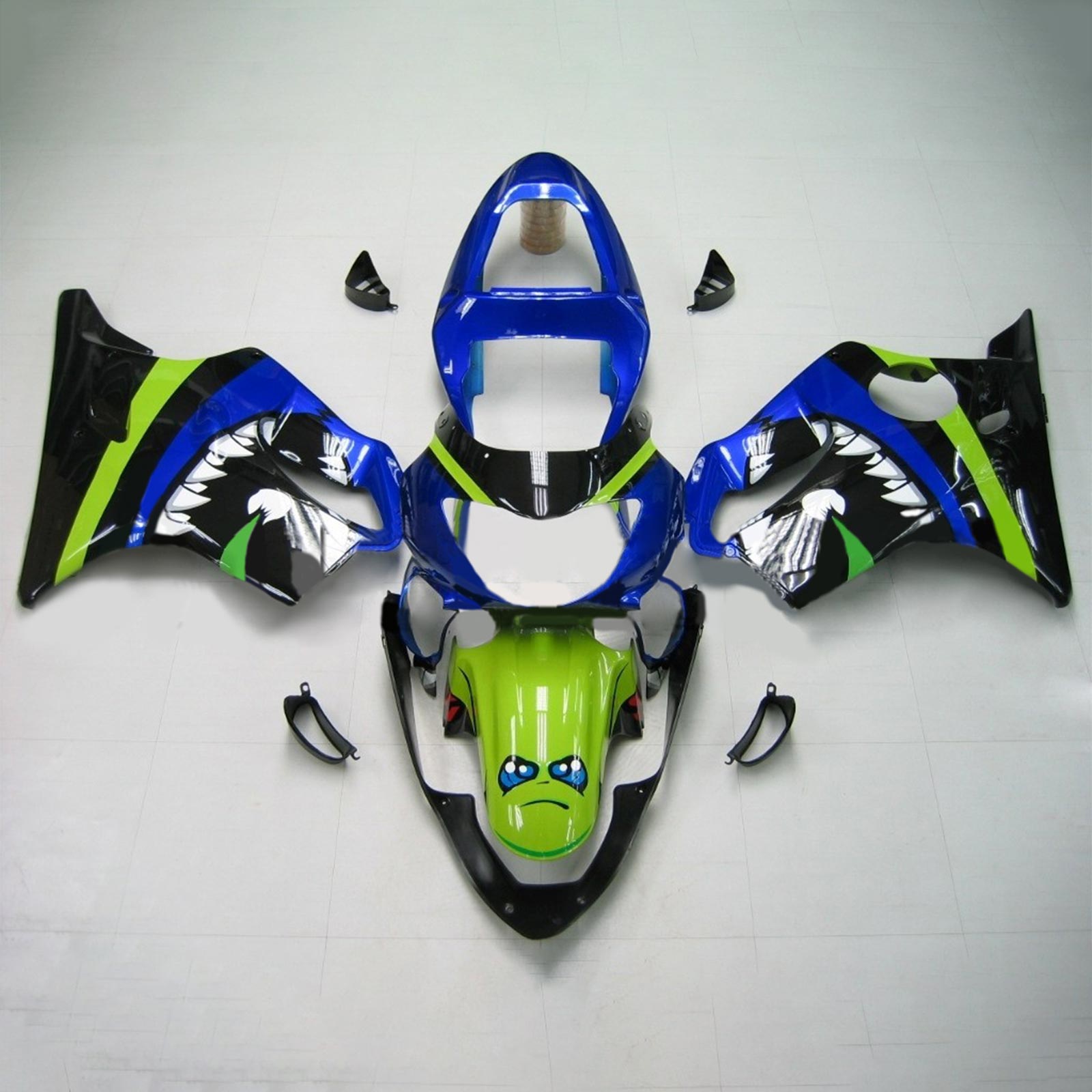 1999-2000 Honda CBR600F4 Amotopart vstrekovacia kapotážová súprava Kodework Plast ABS #124