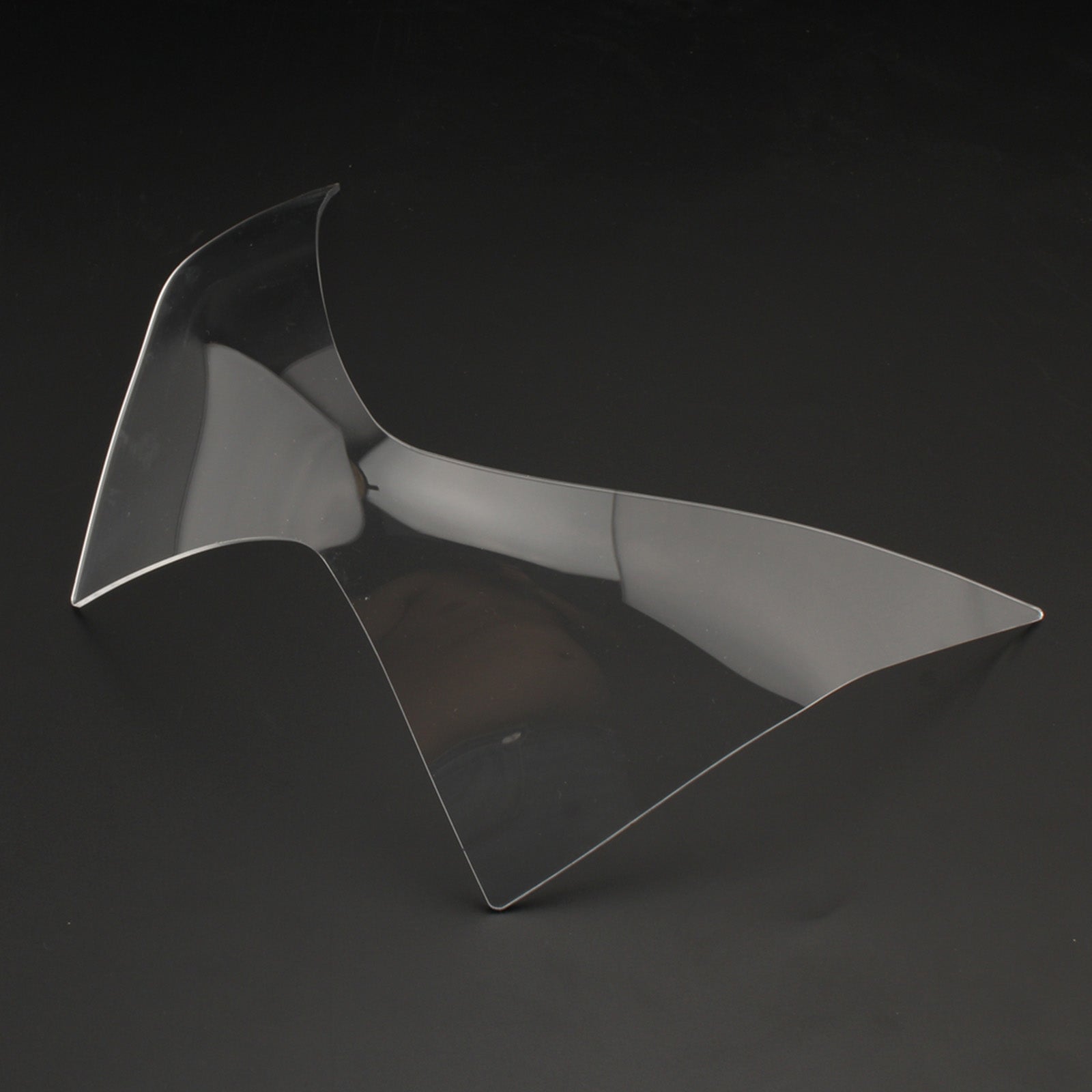 Protector de lente de faro delantero apto para Kawasaki Z250 Z300 Z800 13-16 humo genérico