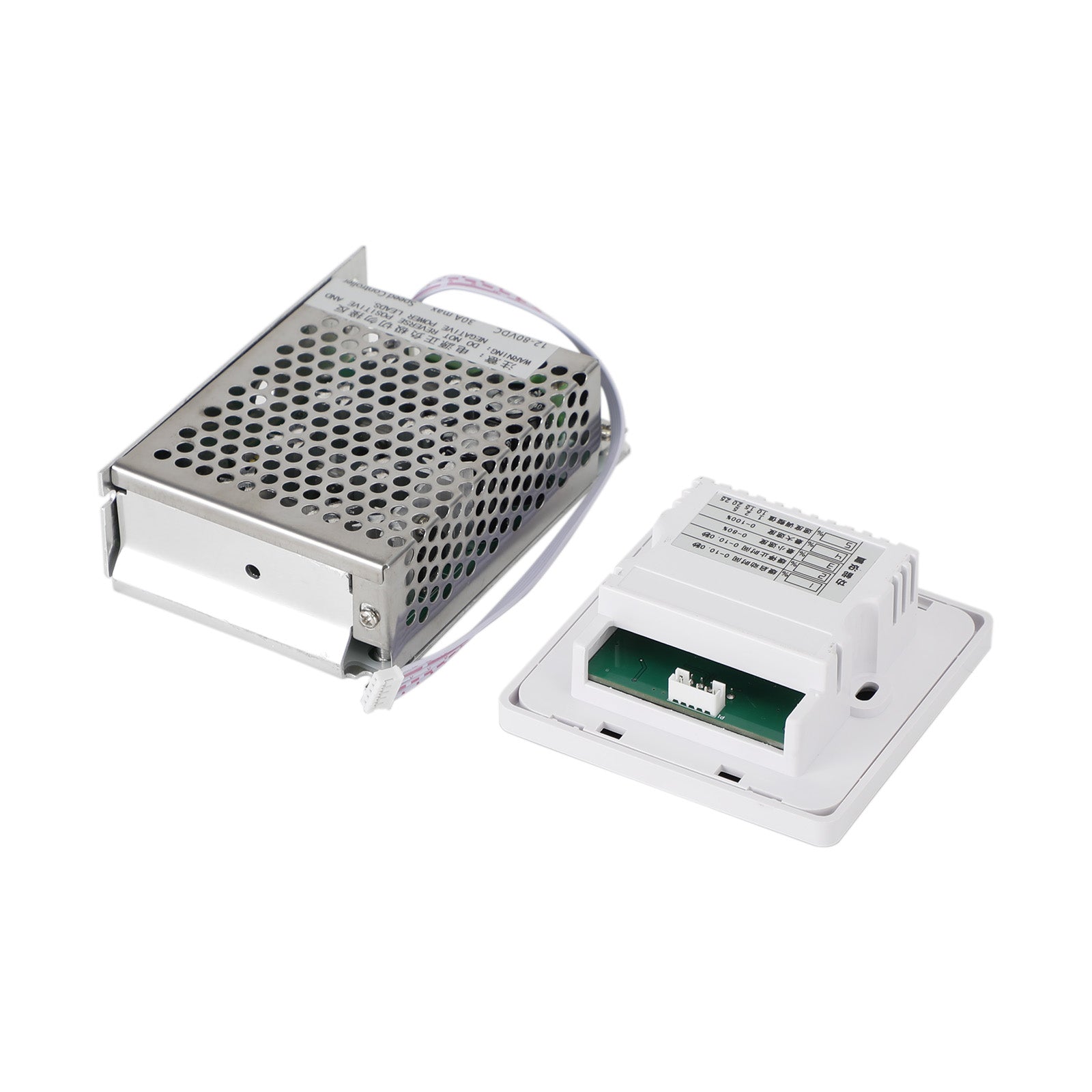 12V 24V 48V 30A PWM MOTOR SPEED Controller Dimmer Soft Start /Stop DC 12-80V