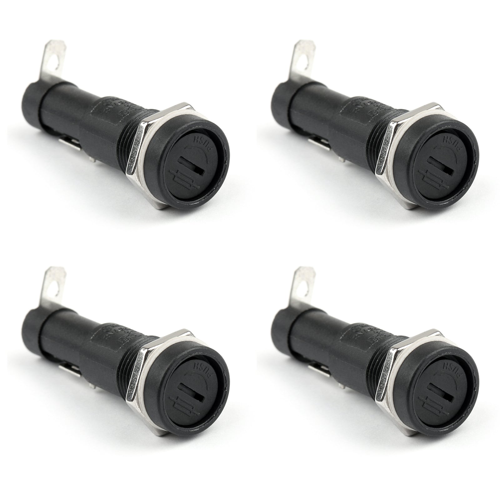 1 Uds SCI R3-9A soporte de fusible de chasis de montaje en Panel para fusibles de vidrio de 6x30mm 15A 250V