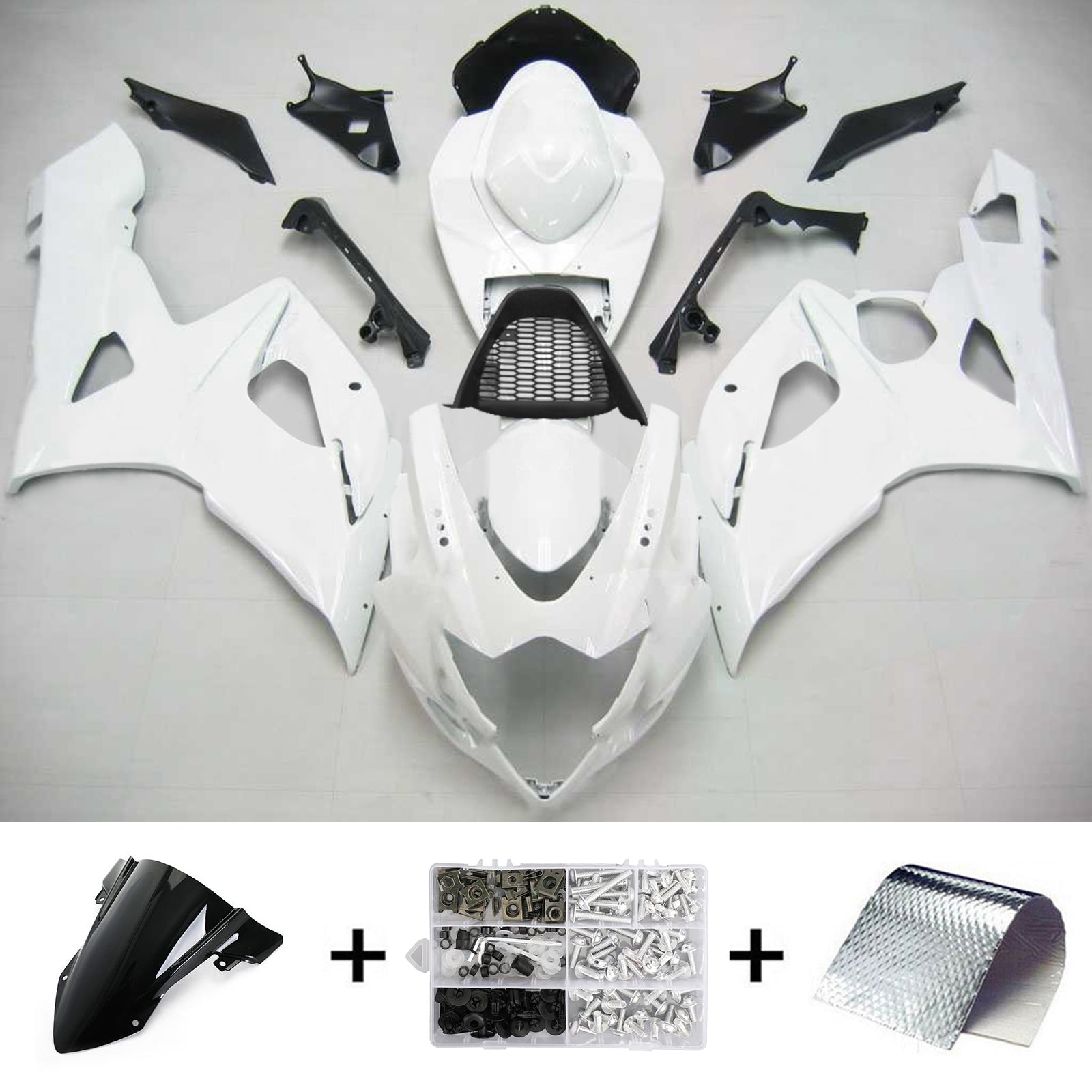 2005-2006 SUZUKI GSXR1000 K5 AMOTOPART INJEKTION FAIRING KIT BOODYWORK ABS #139