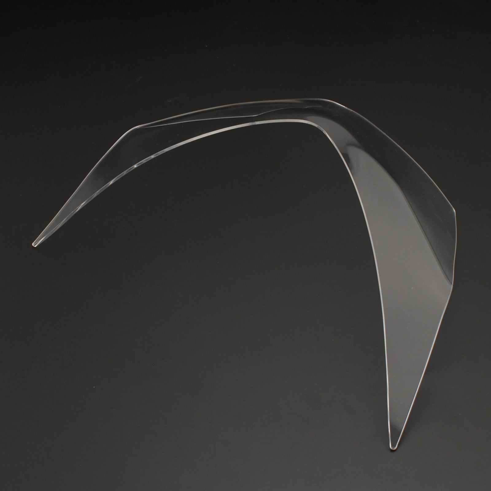 Protector de lente de faro delantero apto para Kawasaki Z250 Z300 Z800 13-16 humo genérico