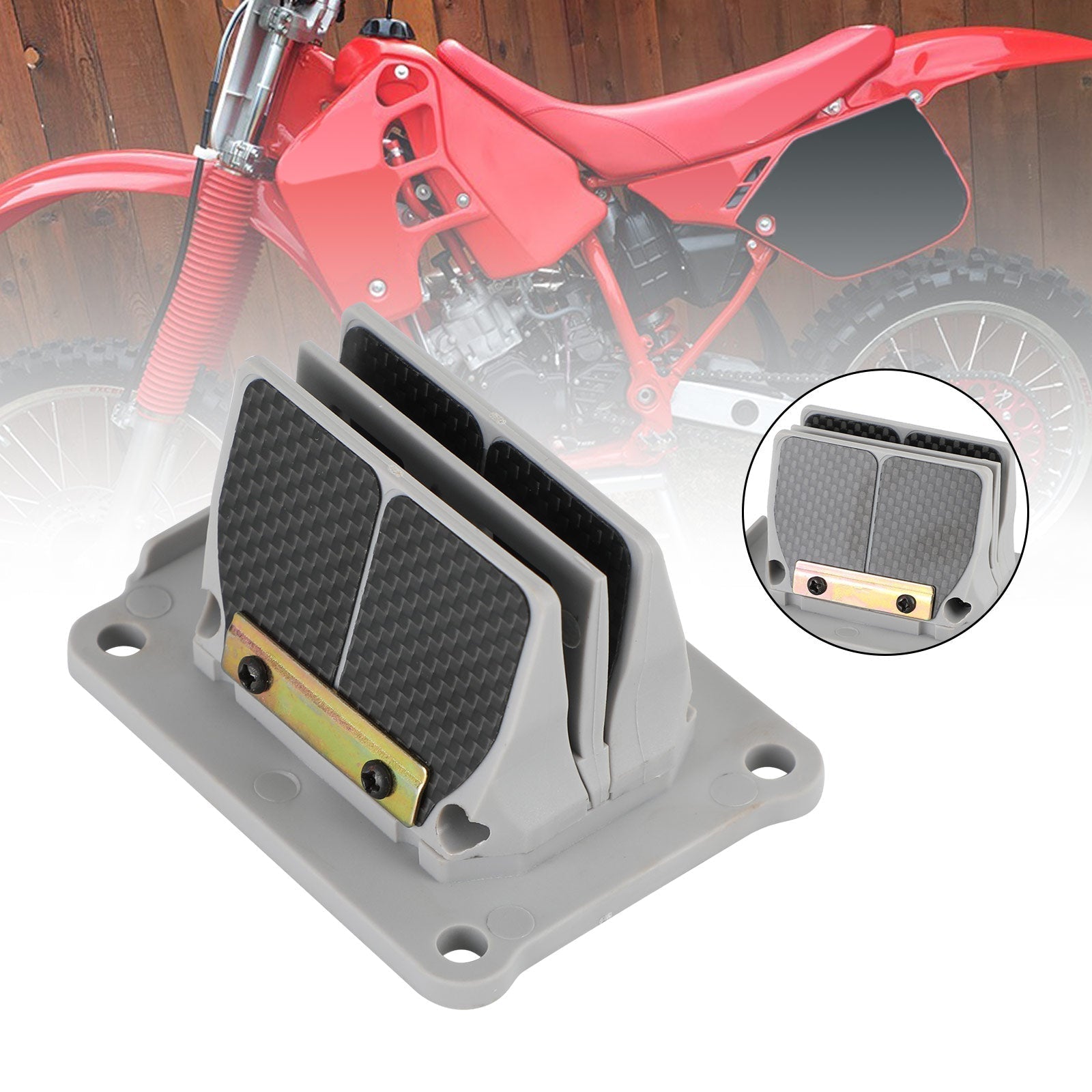 Valve d'admission à clapet, livraison de carburant pour Honda CR125R 1987 – 2000 2002