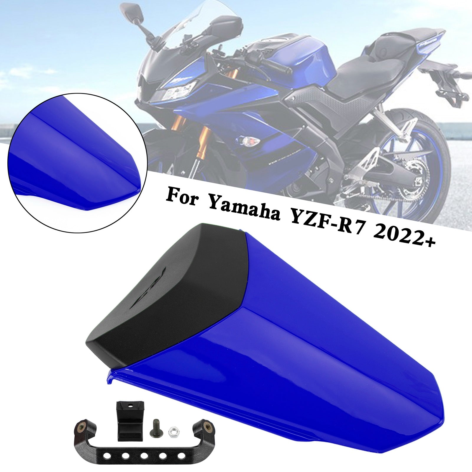 2022-2023 YAMAHA YZF-R7 YZF R7 zadné sedadlo Cover Cover COWL COWL