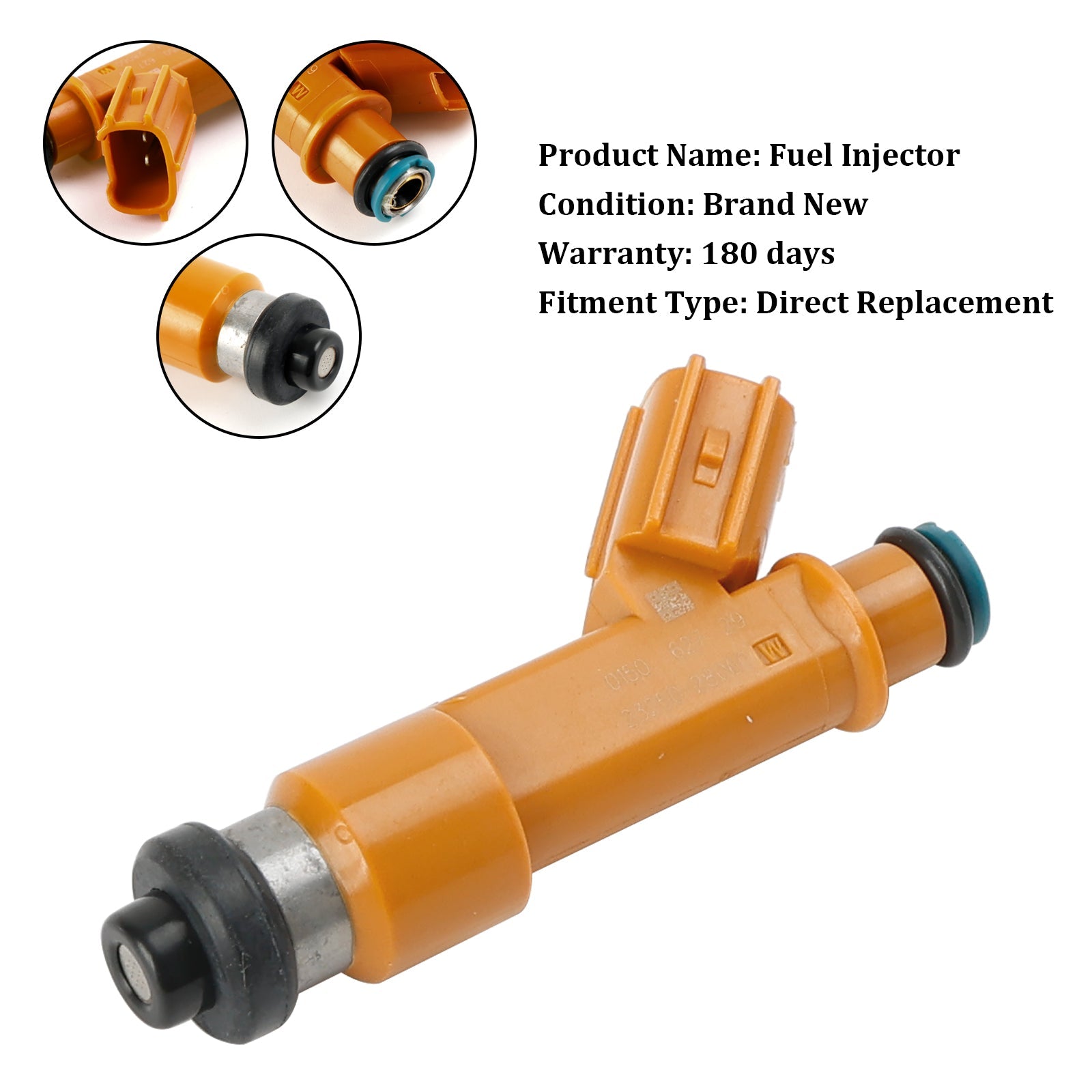 1 st bränsleinsprutare 23209-0H050 Fit Toyota Camry 2.4L 2003-2011 23209-28060