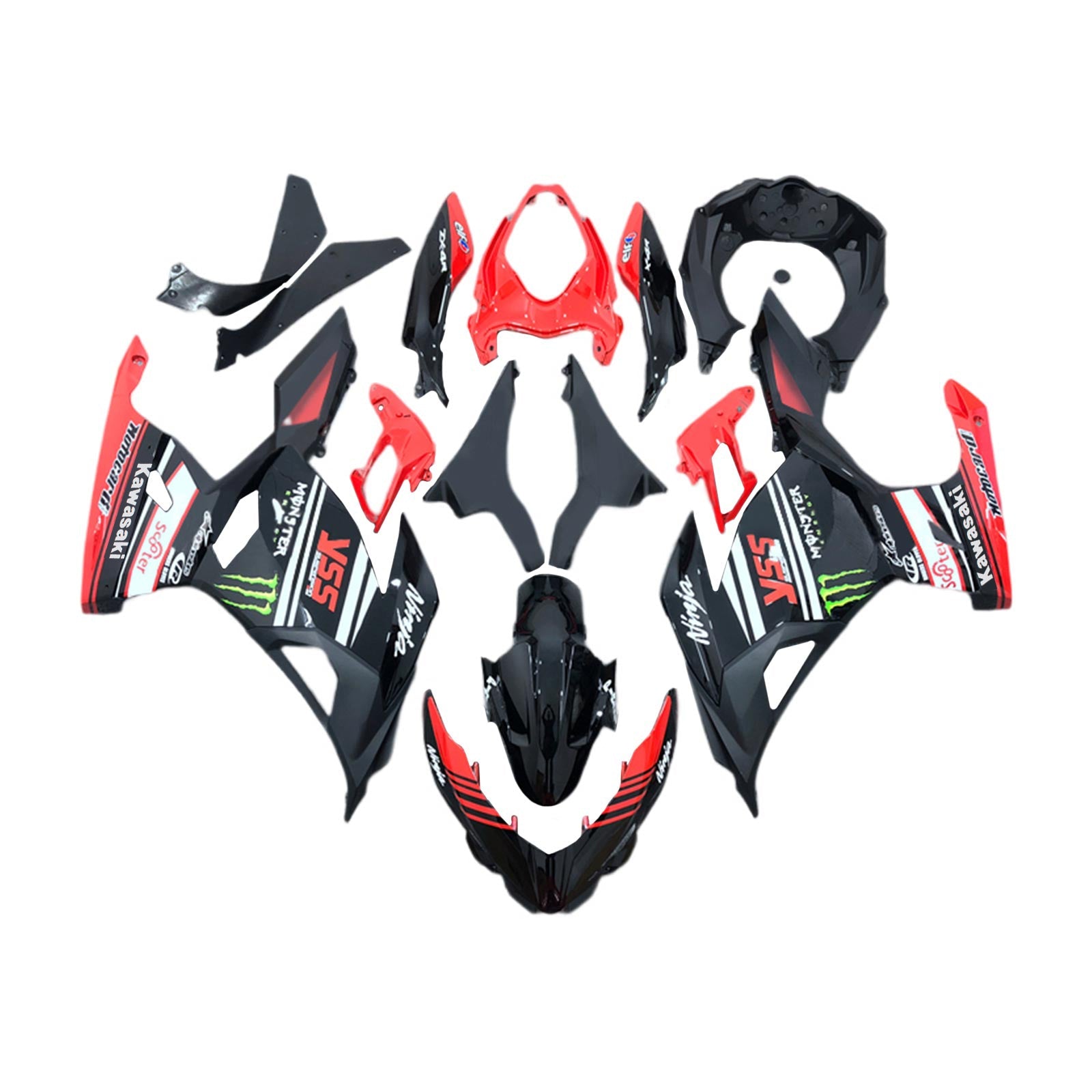 2018-2024 KAWASAKI EX400/NINJA400 Kit de carénage