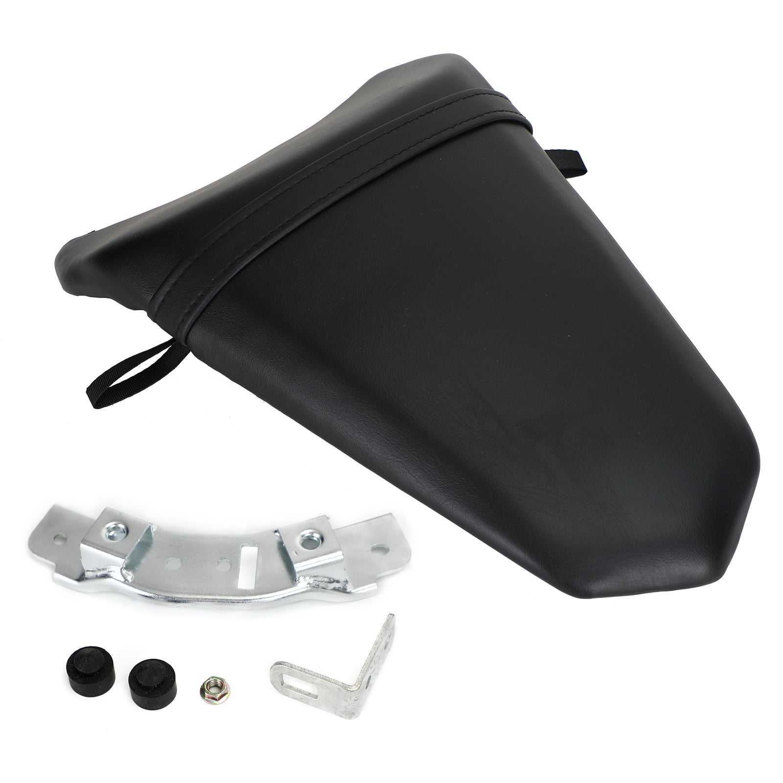 Areyourshop arrière passager arrière coussin noir ajustement pour Kawasaki Ninja 650 EX650 2017-2019