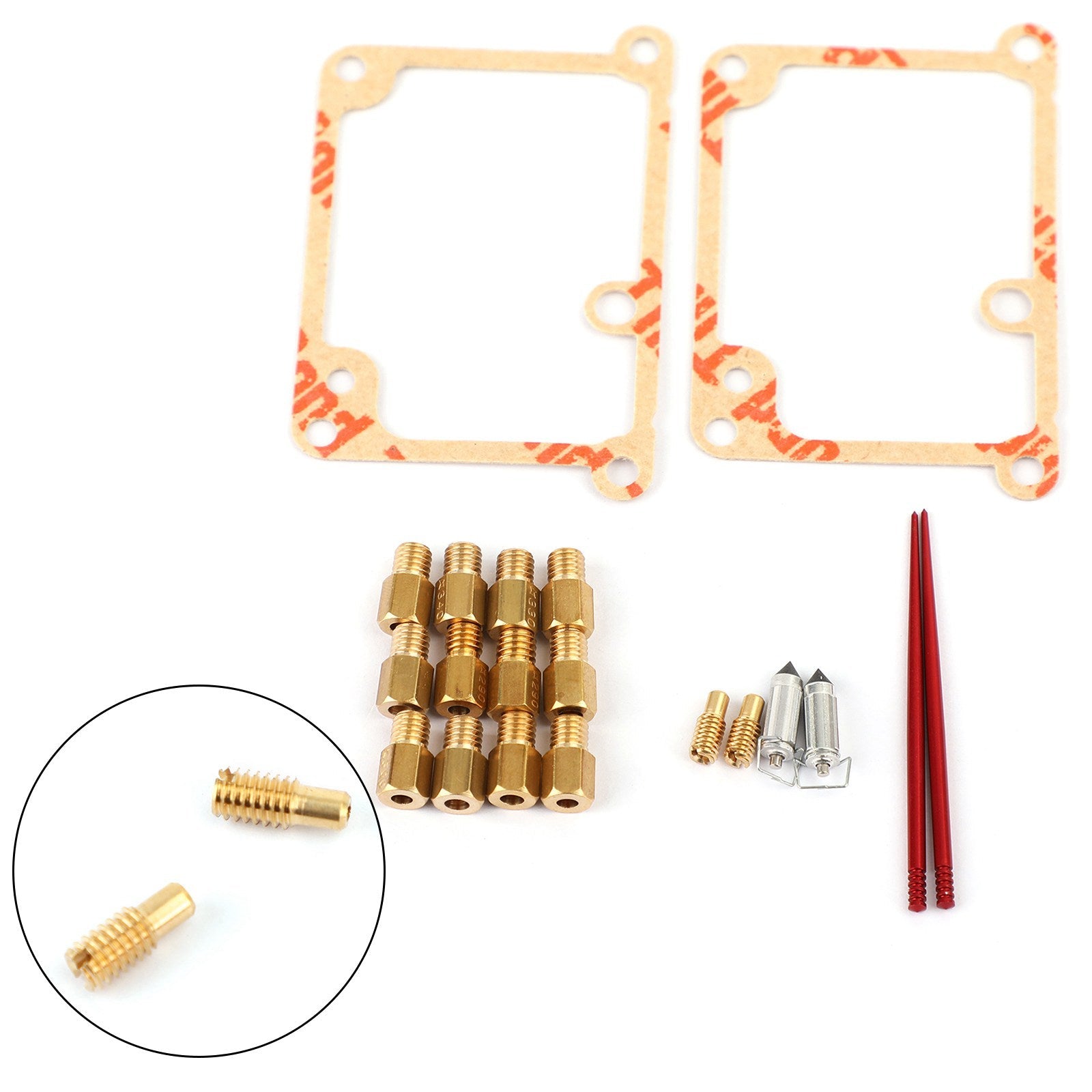 Kit de réparation de carburateur de moto, 4 pièces, adapté à Yamaha Banshee YFZ350 générique