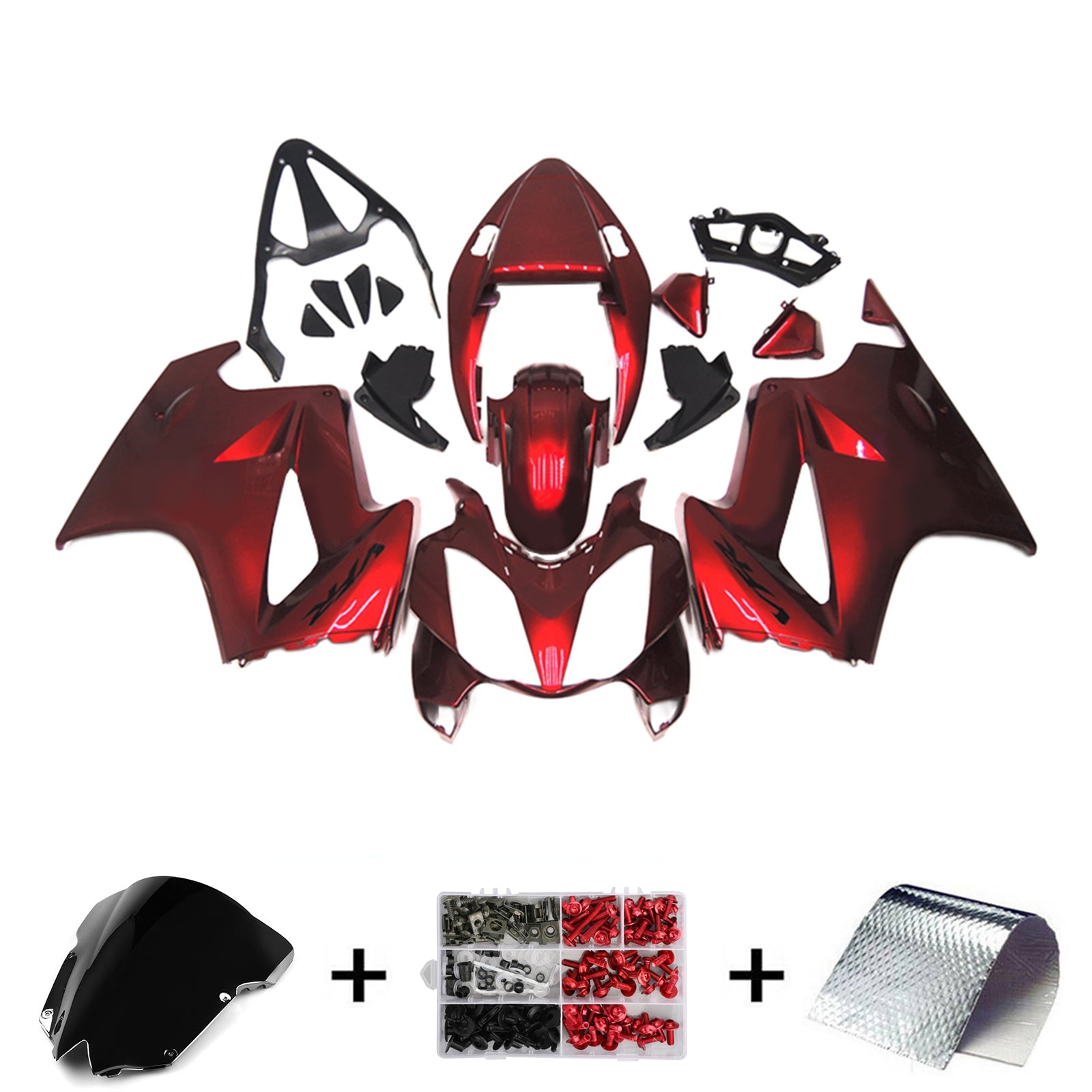 2002-2012 Honda VFR800 ABS plastový kapotáž karosérie