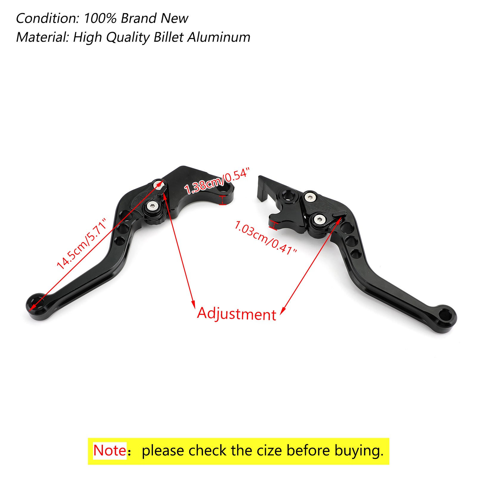 Alavancas da embreagem de freio para Honda CBR300RR CB300F/FA 14-16 CBR500R CB500F/X 13-15