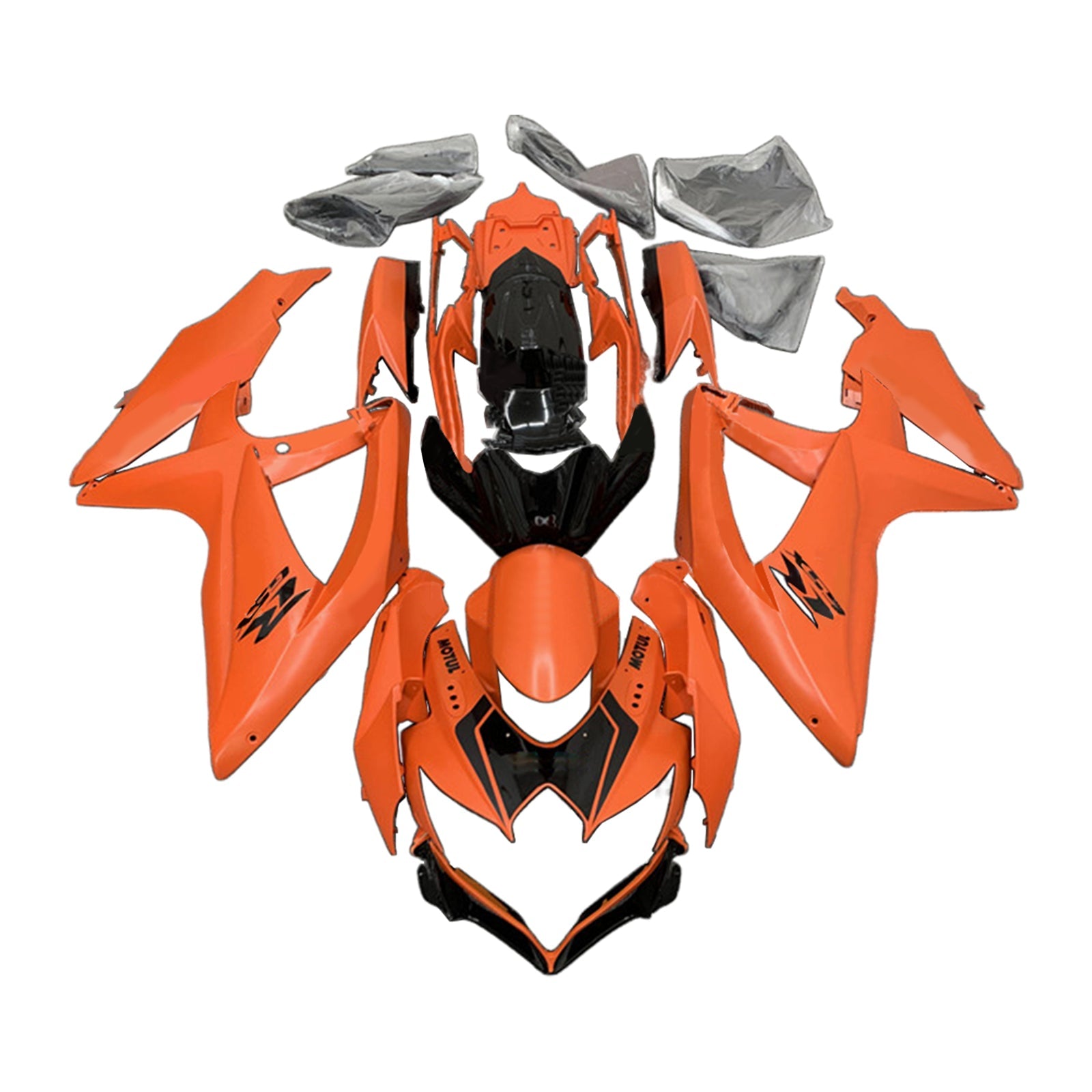 2008-2010 Suzuki GSXR 600/750 K8 Kuipset Carrosserie Kunststof ABS