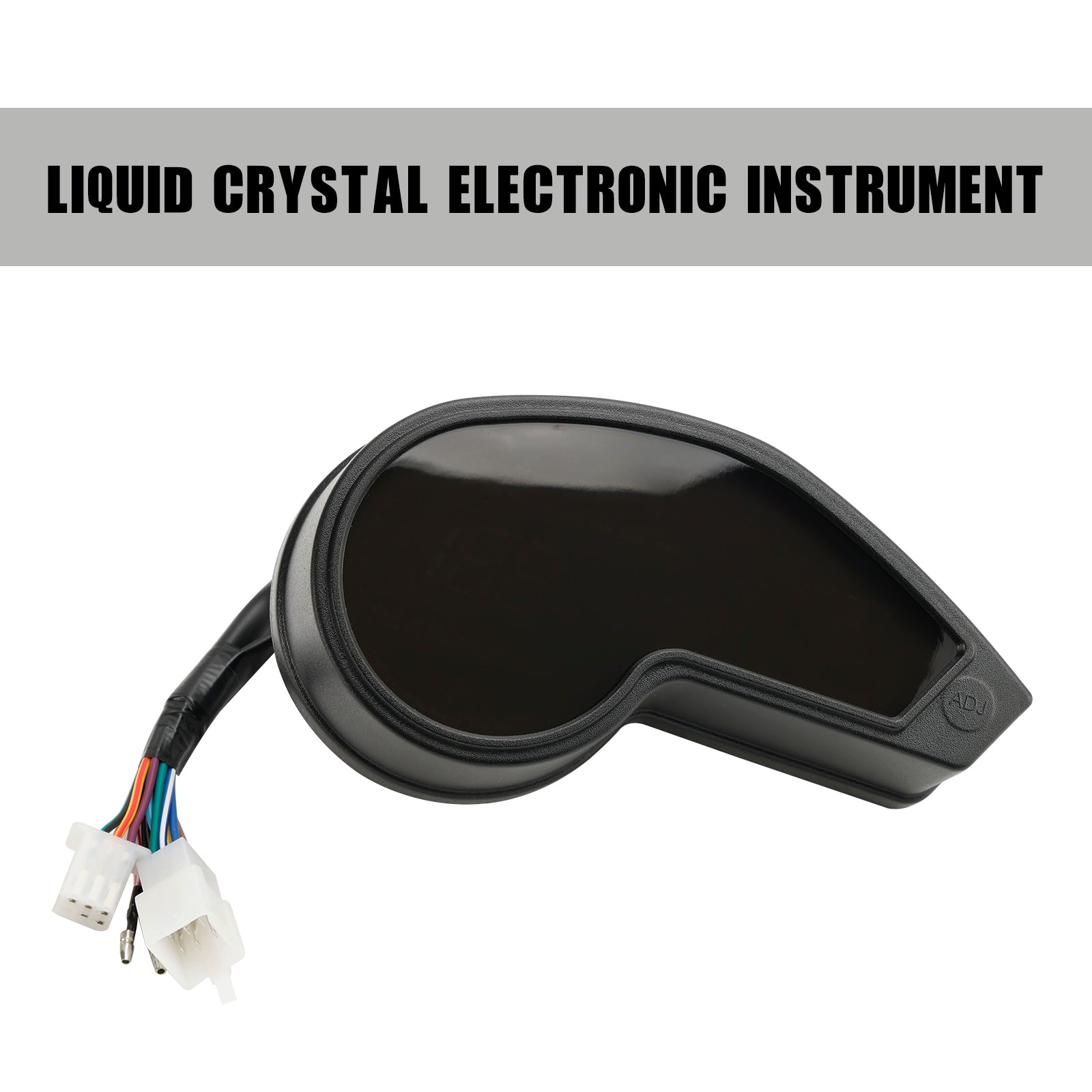 Hastighetsmätare kilometer varvare LCD -skärm för CrossMax150 DM150 DM200 XR190