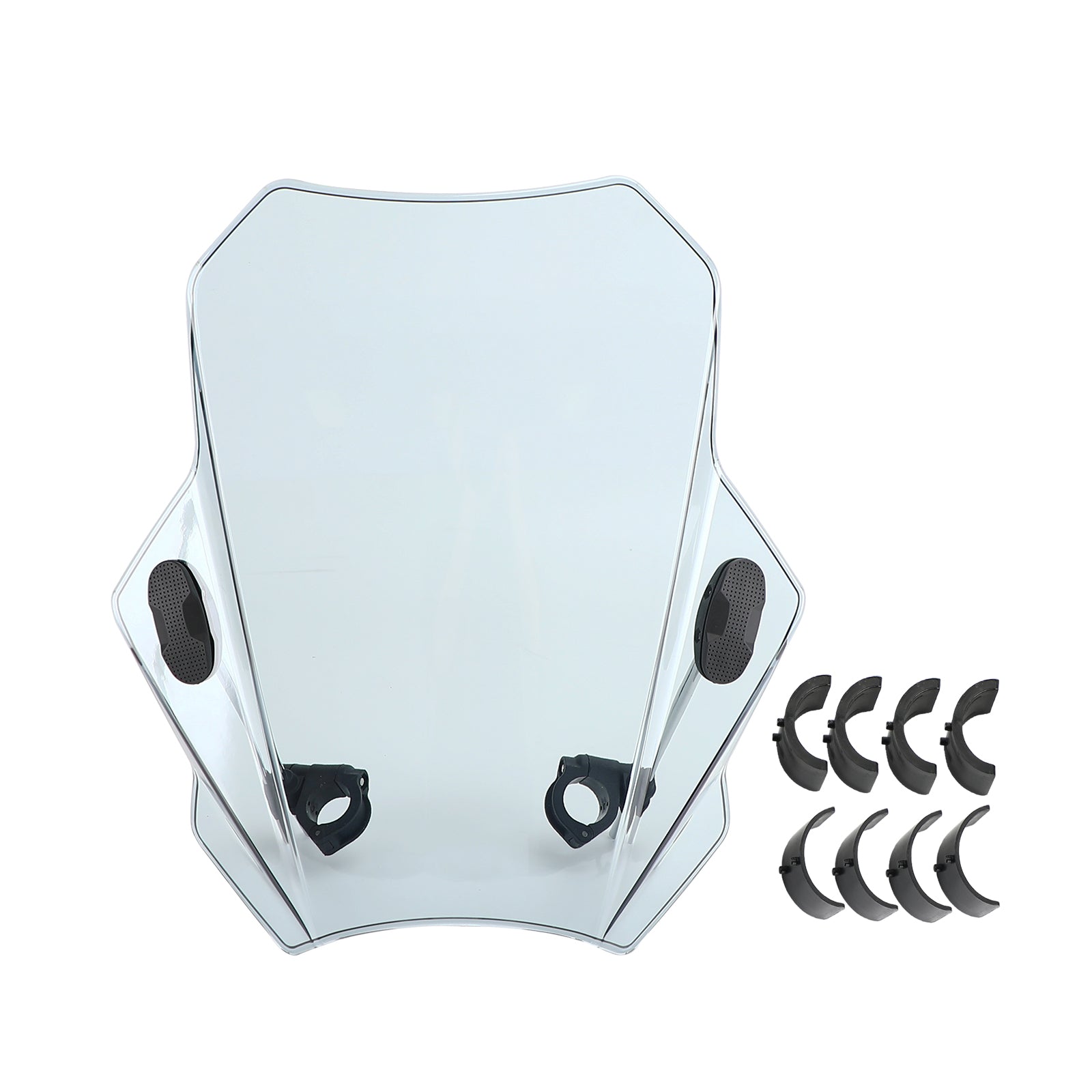 Parabrisas Universal para motocicleta, parabrisas ajustable, manillar de 22MM, 25MM y 28MM