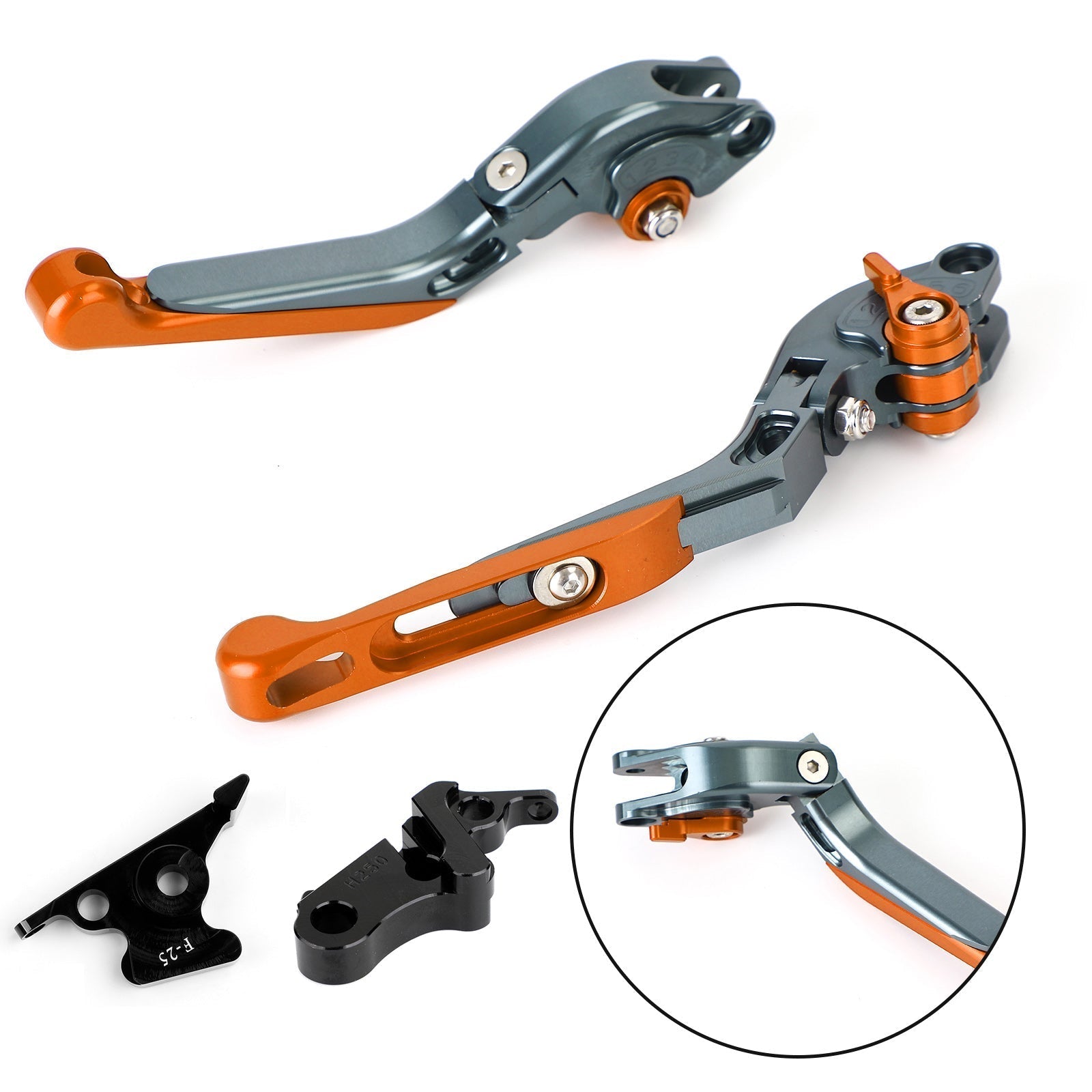 Adjustable Extendable Brake & Clutch Lever for Honda CBR500R CB500F/X 19-21