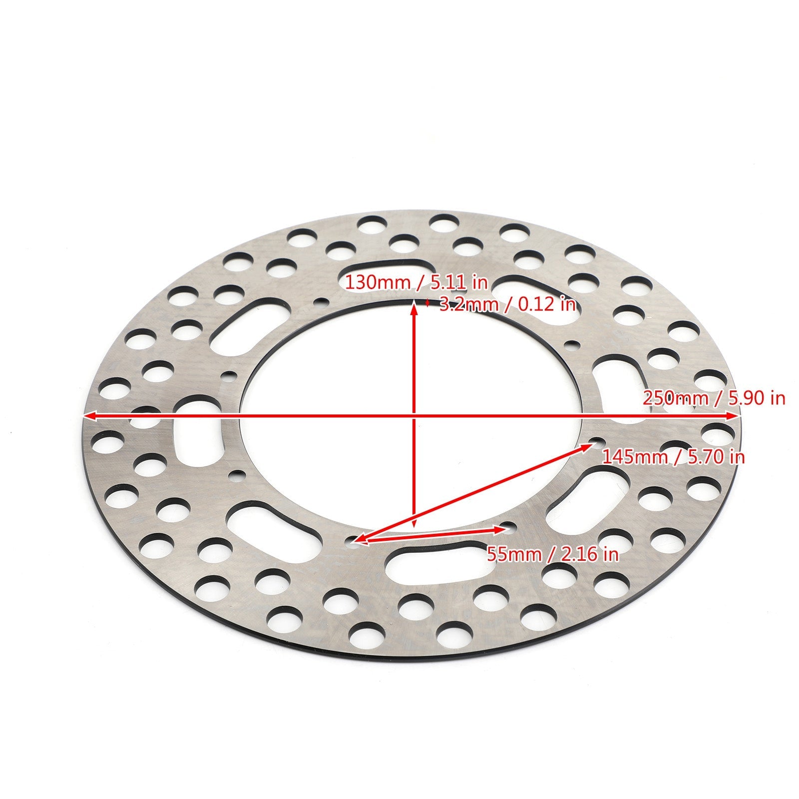 Rotor de disque de frein avant, pour Kawasaki KDX200 KDX200SR KX125 KX250 KX500 1985 – 1994 générique