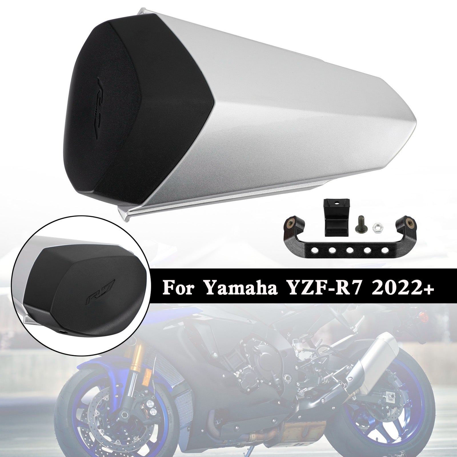 2022-2023 YAMAHA YZF-R7 YZF R7 zadné sedadlo Cover Cover COWL COWL