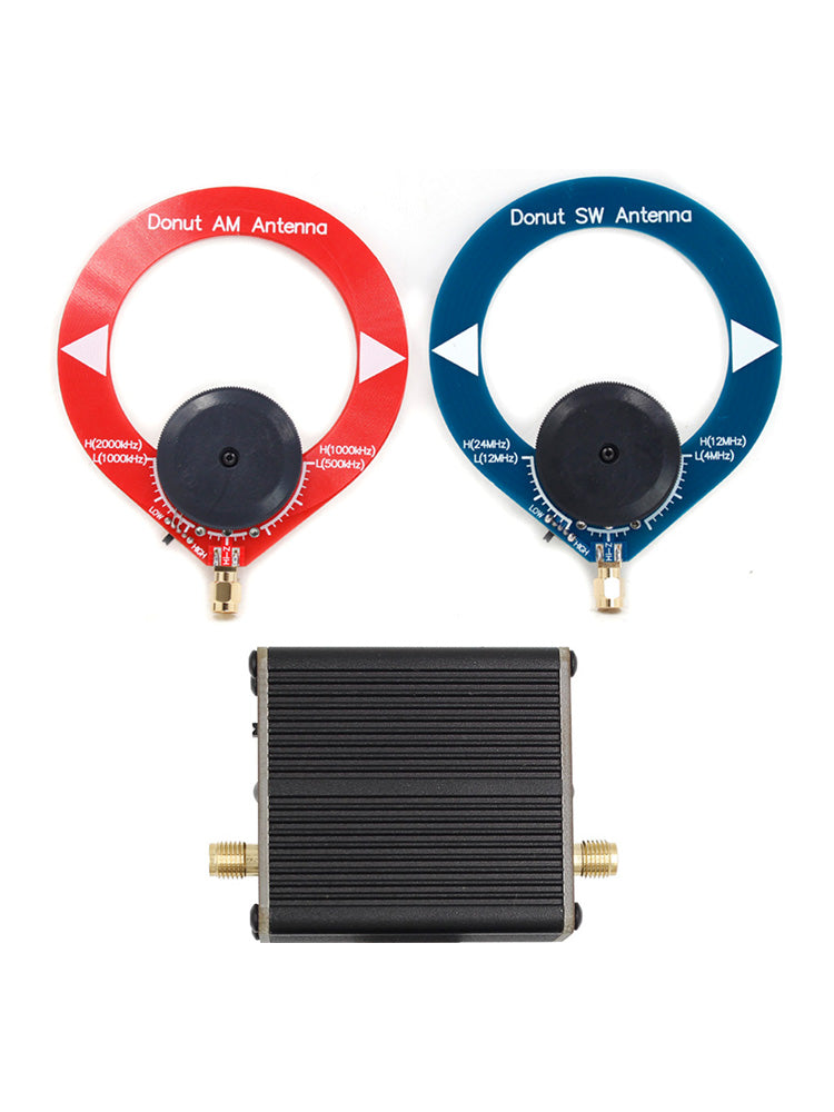 Amplificateur à haute impédance pour SDR Walkie Talkie Donut Am MW/SW Antenne Hackrf One