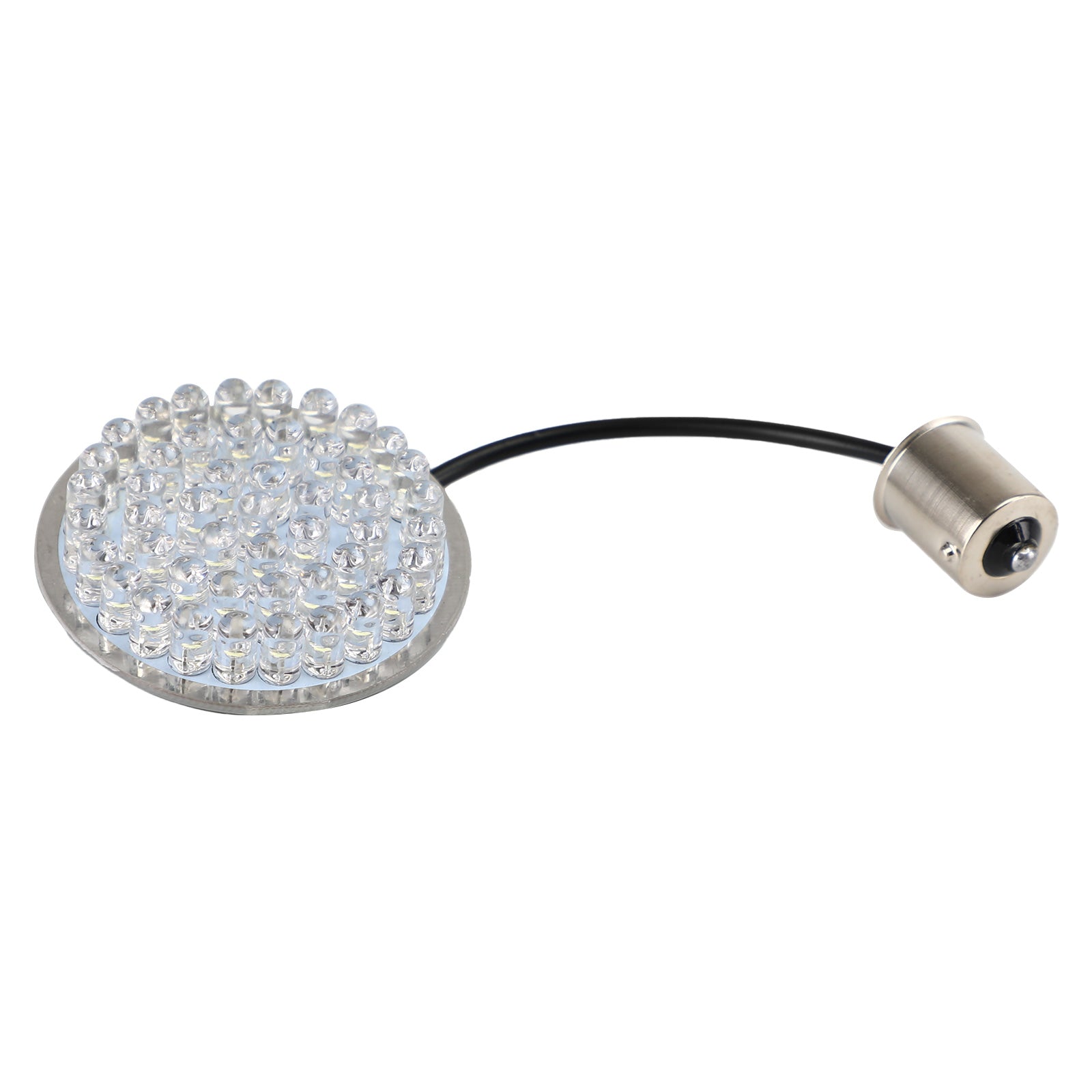 1156 Luces LED traseras de inserción de señal de giro para Dyna Touring Street Road Glide 883 ámbar