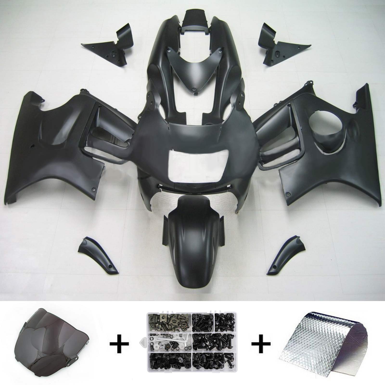 1997-1998 Honda CBR600 F3 Amotopart Injection Fairing Kit Bodywork Plastic Abs # 110
