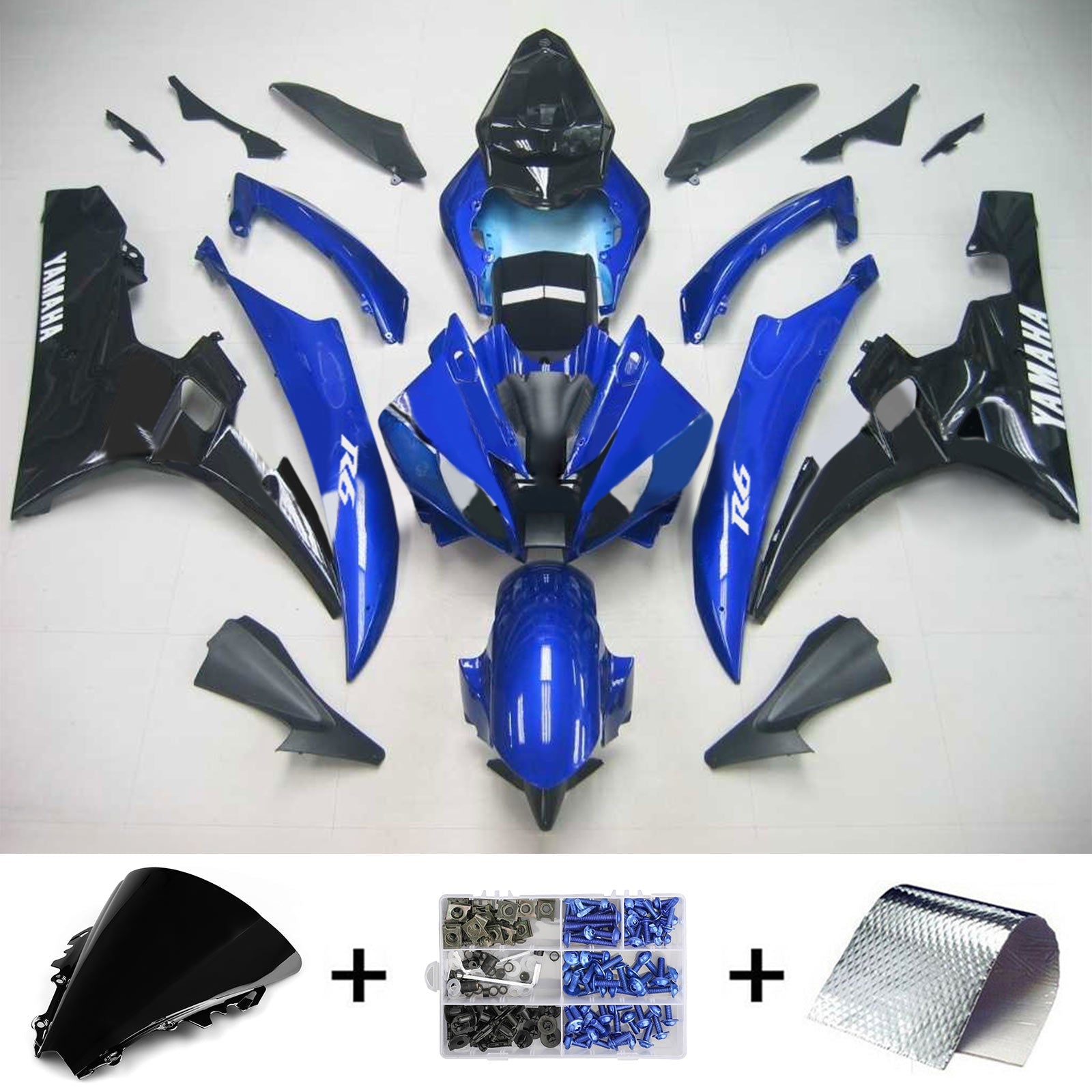 Kit de carenado Yamaha YZF 600 R6 2006-2007 genérico