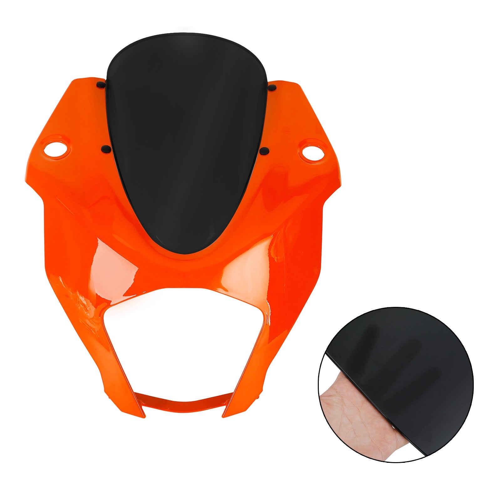 RC390 2022-2023 voorruit voorruit koplampkuipafdekking