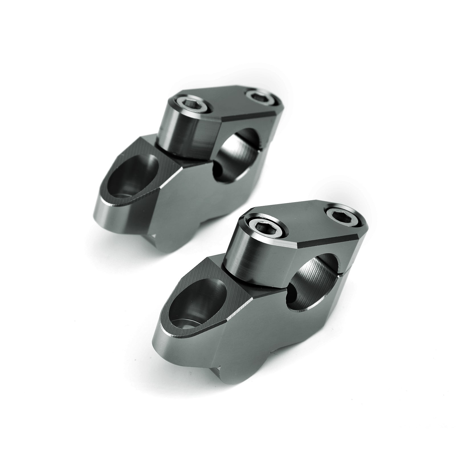 Billet Aluminium 7/8" Styrförhöjningssats 22mm för Yamaha för Honda för Ducati för KTM för Kawasaki för Suzuki Generisk