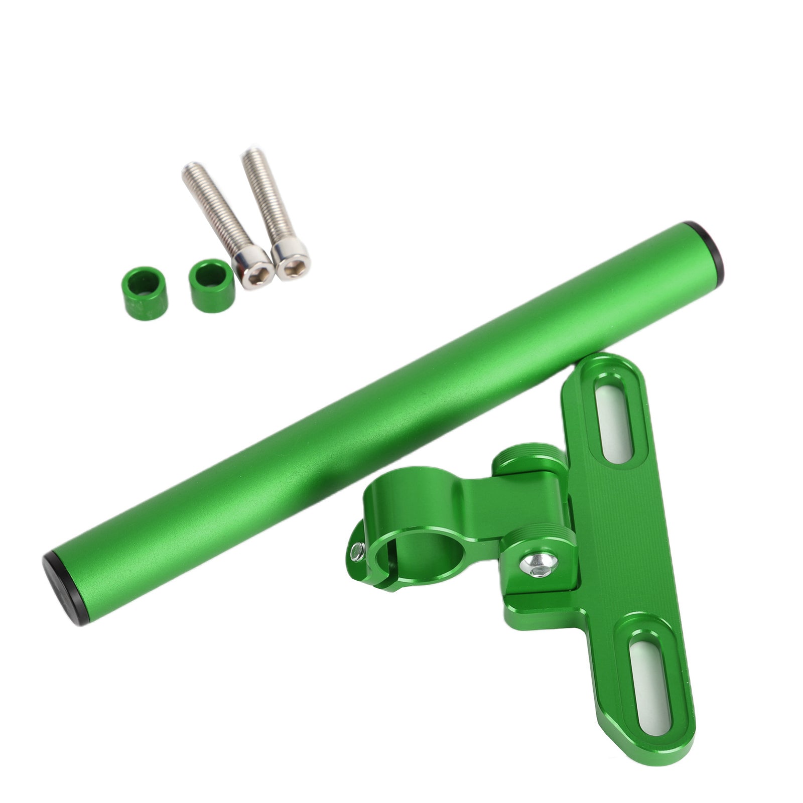 Soporte De Navegación Para Teléfono Soporte De Extensión Gps 22 Mm Para Motocicleta Moto Plata Genérico