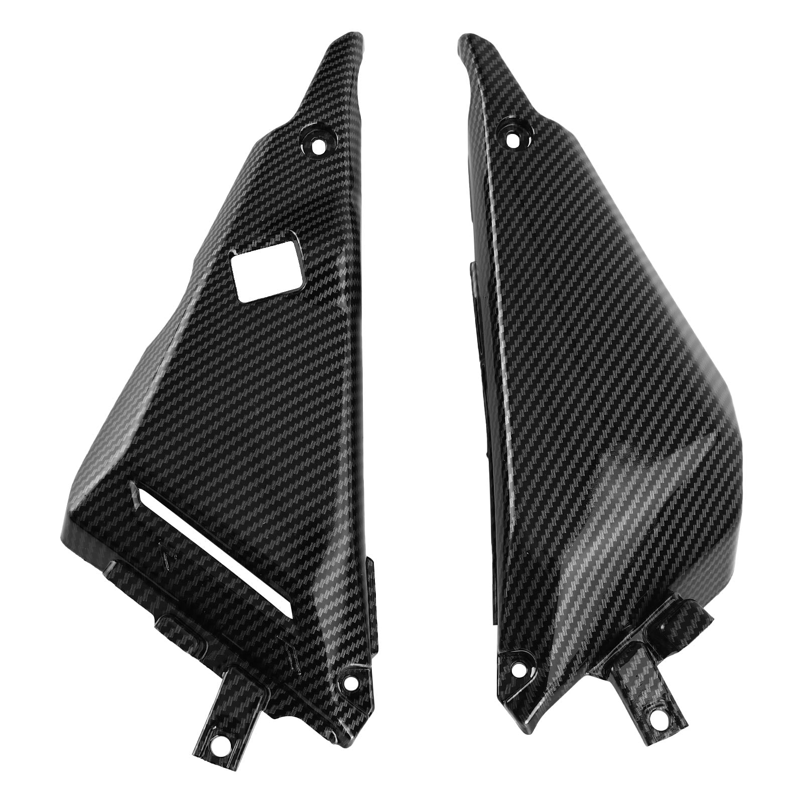 Carenado de panel de cubierta de marco lateral de carbono para Kawasaki Z650 Ninja 650 2017-2020 genérico