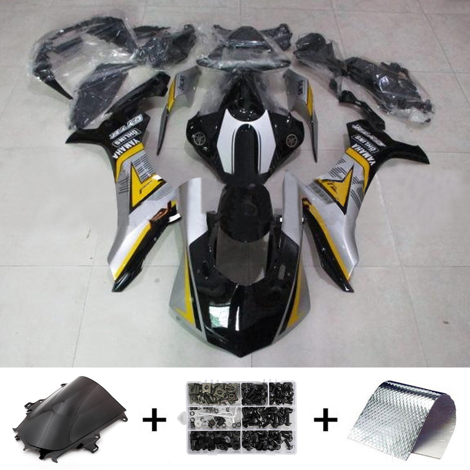 2015-2019 Yamaha yzf 1000 R1 Kit de carénage générique