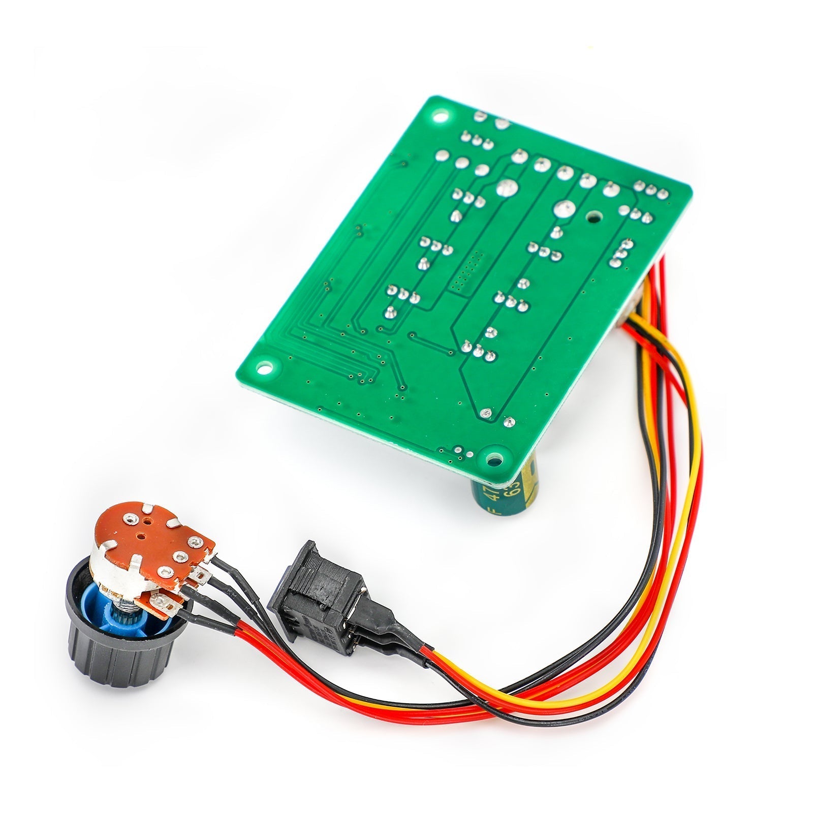 DC 5V-36V 15A PWM DC børsteløs motorhastighetskontroll CW CCW reversibel bryter