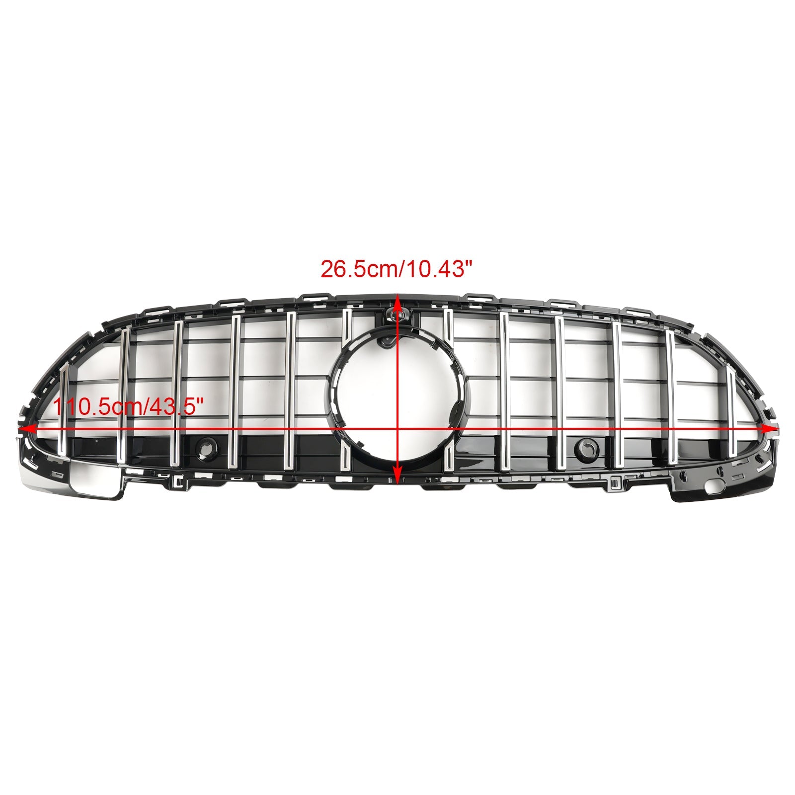 Mercedes-Benz 2022-2023 W206 Grille de pare-chocs avant de style GTR avec caméra