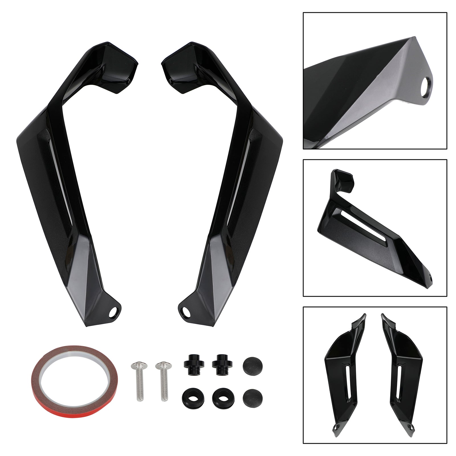 2021-2022 Honda Forza 750 zijvleugeldeflectorvleugels met onderkuip