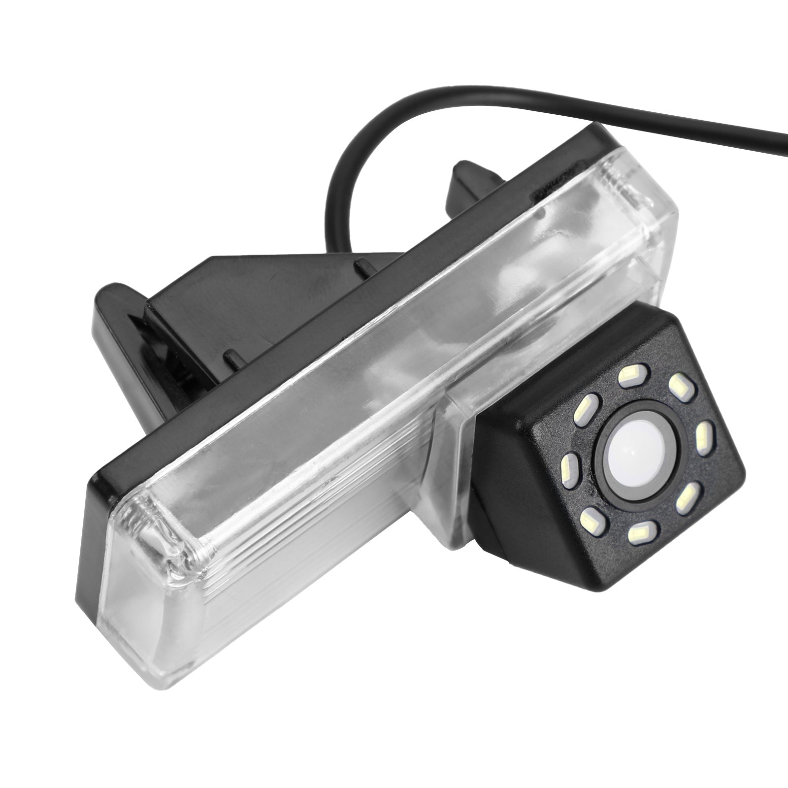 Cámara de visión trasera de estacionamiento inverso de 8 luces LED para Toyota Land Cruiser 70/100/200